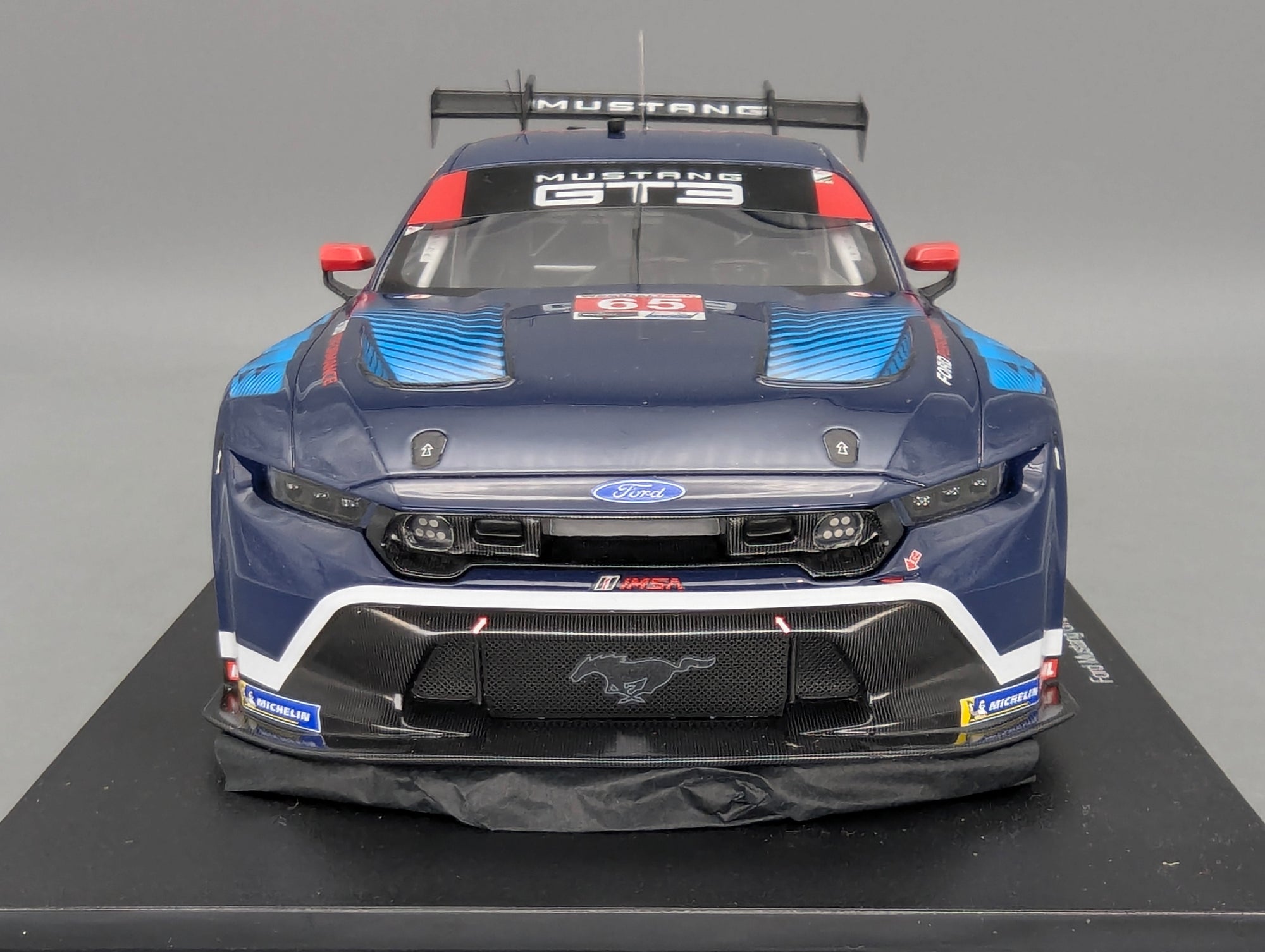 Modellautos 1:18 TSM Top Speed Ford Mustang GT3 2025 IMSA WINNER 24h Daytona #65 OVP