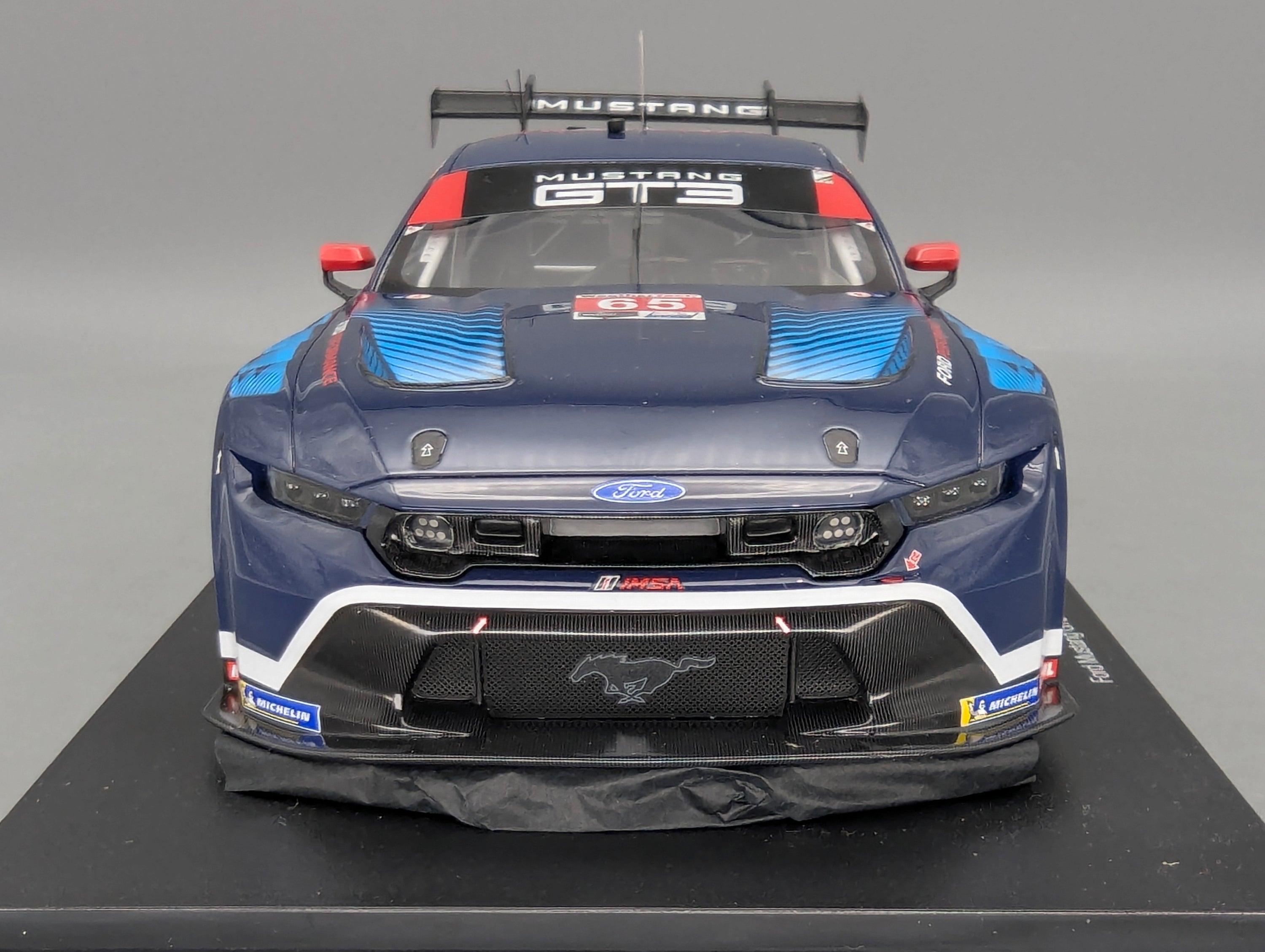 Modellautos 1:18 TSM Top Speed Ford Mustang GT3 2025 IMSA WINNER 24h Daytona #65 OVP