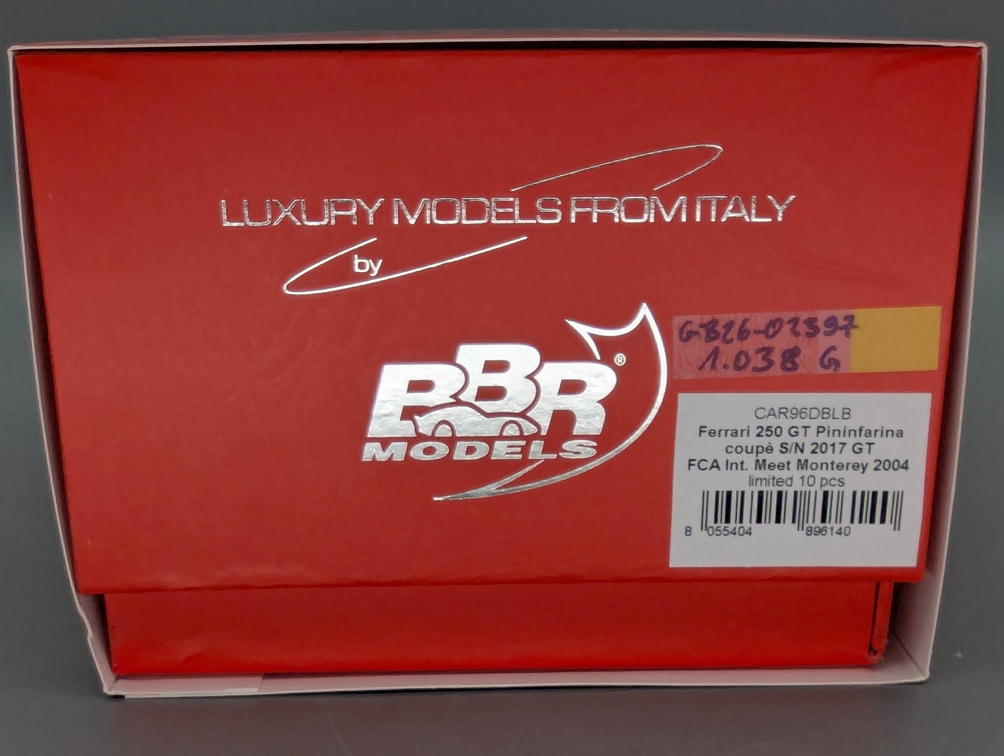 Model Cars 1:43 Spark S9609 Lamborghini Huracan GT3 EVO FIA Vallelunga 2019 #58 OVP