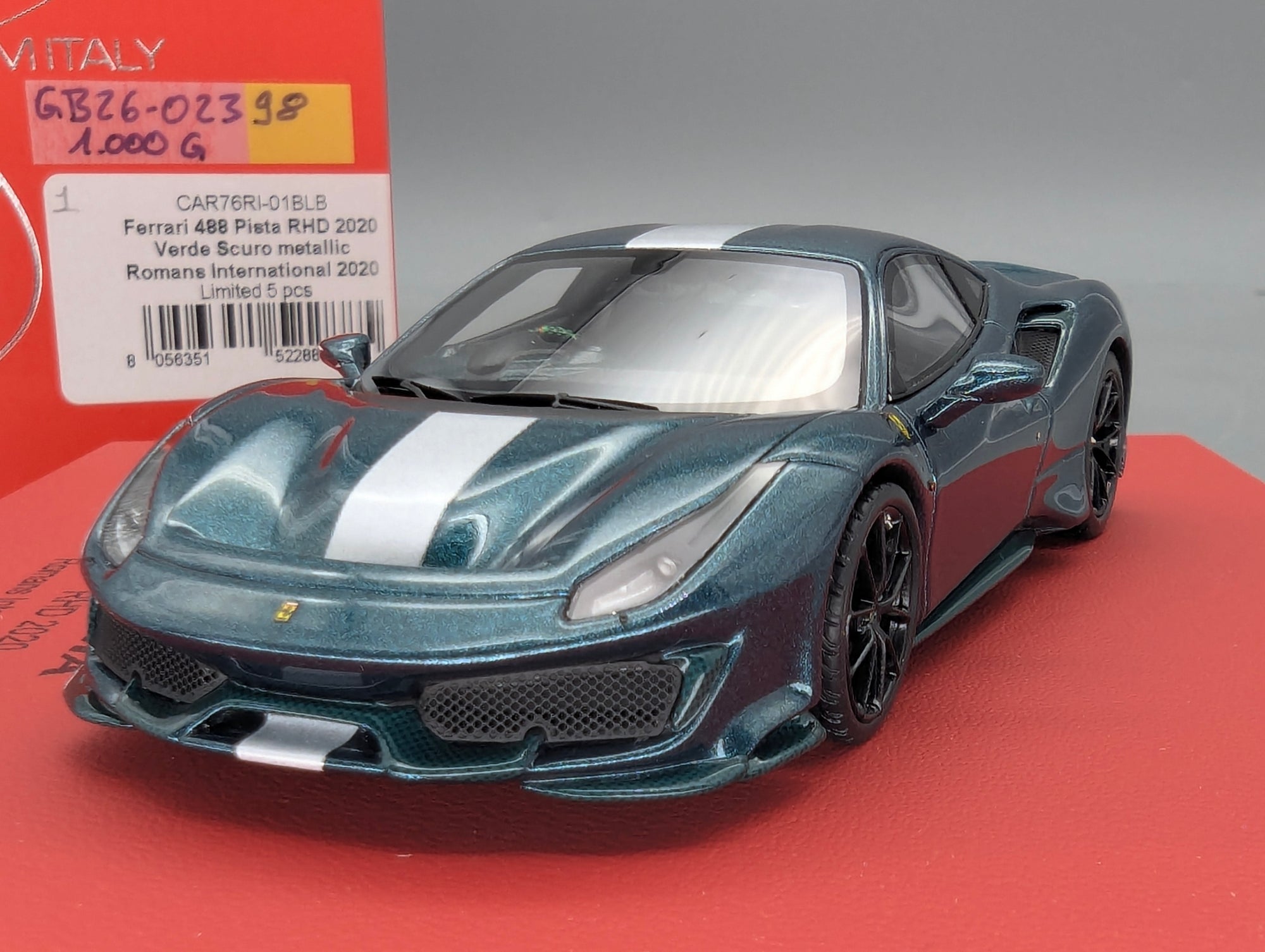 Model Cars 1:43 Spark S9609 Lamborghini Huracan GT3 EVO FIA Vallelunga 2019 #58 OVP