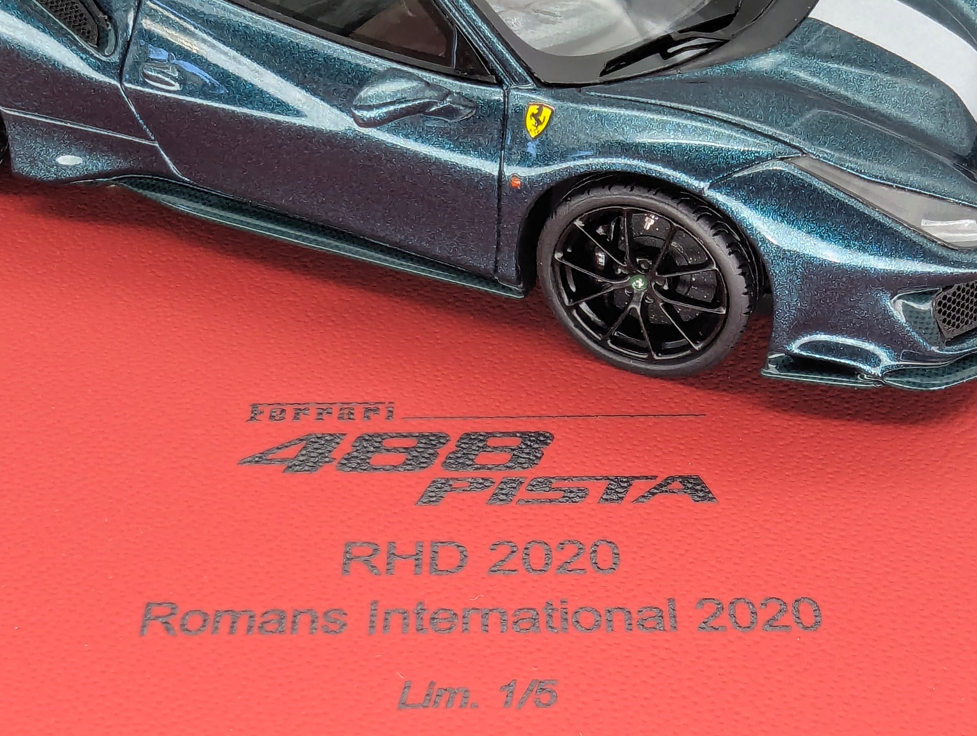 Model Cars 1:43 Spark S9609 Lamborghini Huracan GT3 EVO FIA Vallelunga 2019 #58 OVP