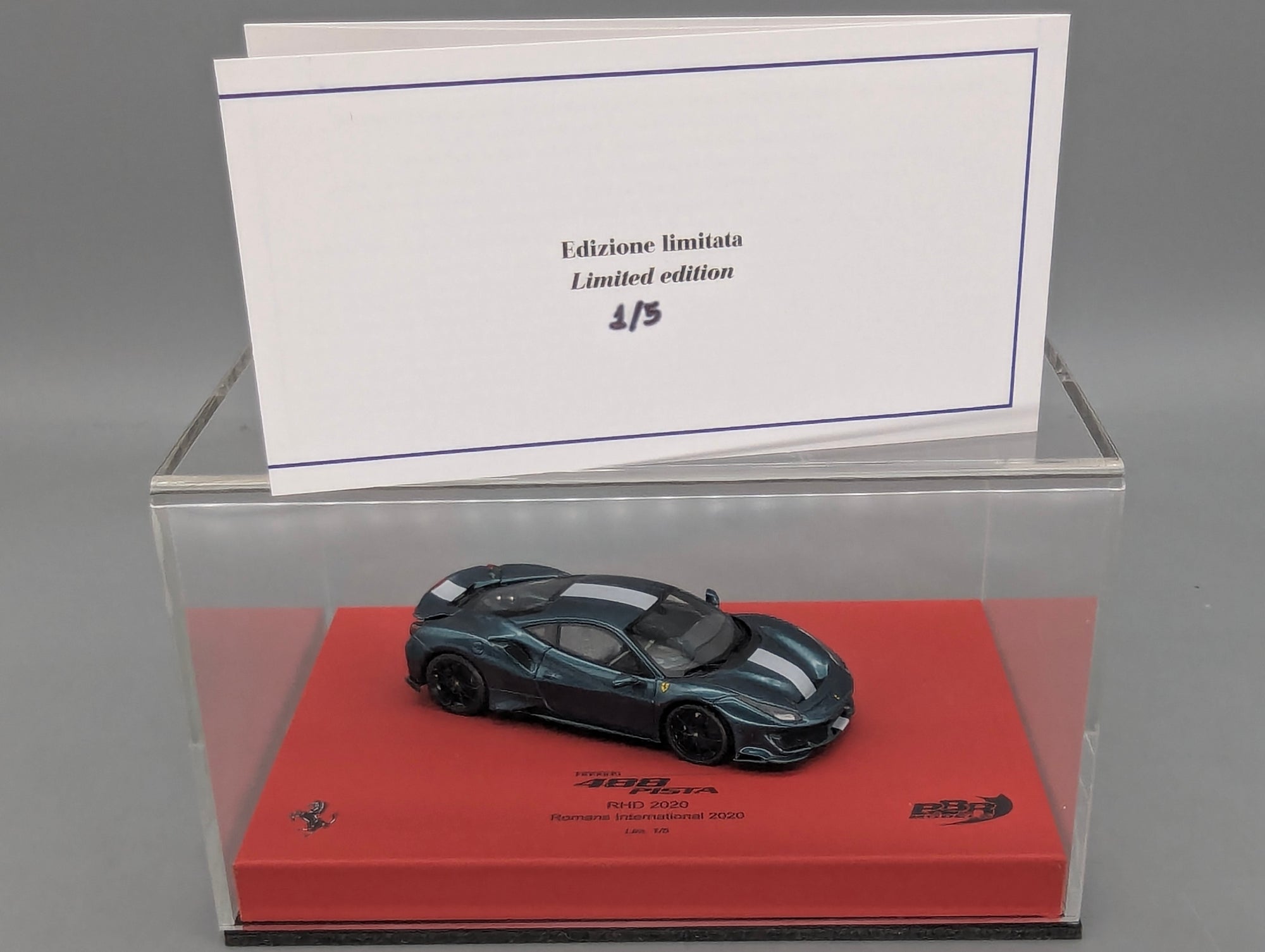 Model Cars 1:43 Spark S9609 Lamborghini Huracan GT3 EVO FIA Vallelunga 2019 #58 OVP
