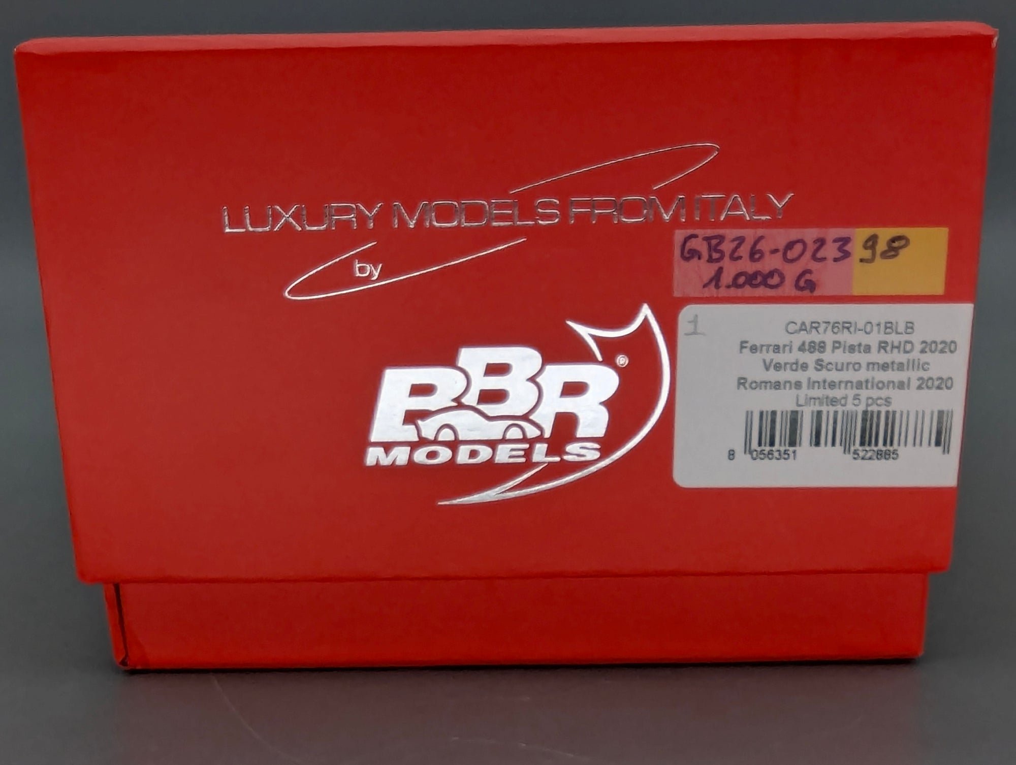 Model Cars 1:43 Spark S9609 Lamborghini Huracan GT3 EVO FIA Vallelunga 2019 #58 OVP