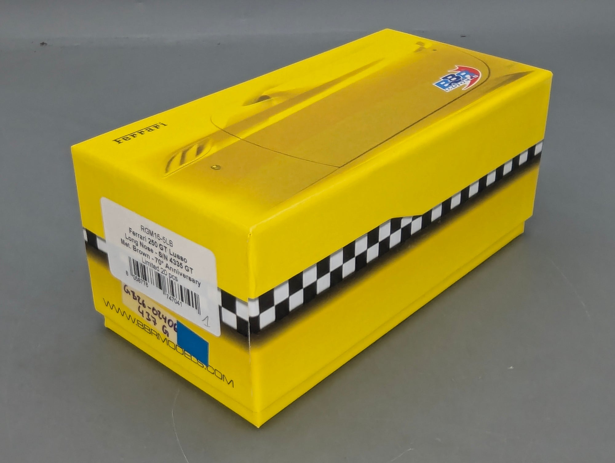 Coches a escala 1:43 Spark S9609 Lamborghini Huracan GT3 EVO FIA Vallelunga 2019 #58 precintado