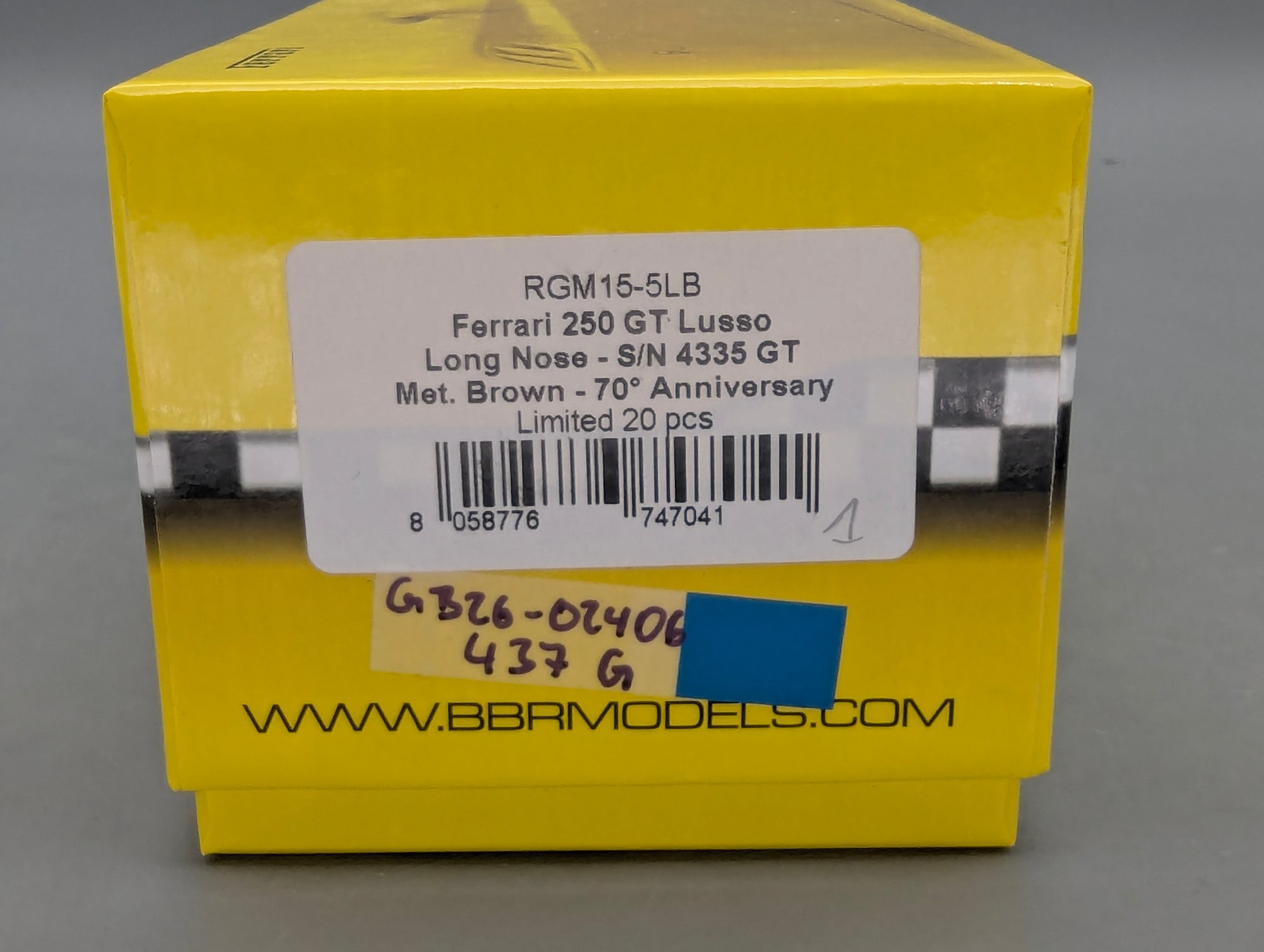 Coches a escala 1:43 Spark S9609 Lamborghini Huracan GT3 EVO FIA Vallelunga 2019 #58 precintado