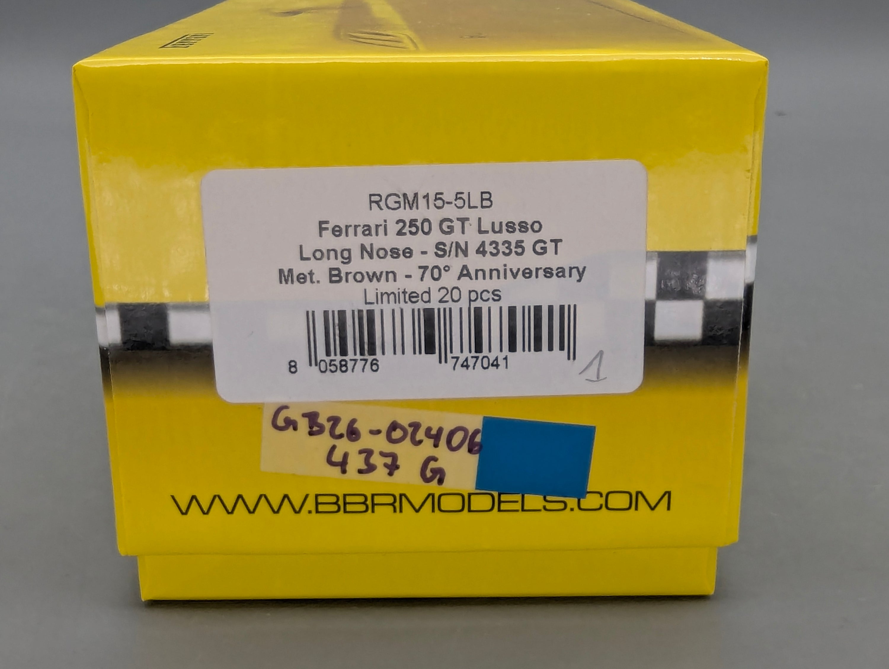 Coches a escala 1:43 Spark S9609 Lamborghini Huracan GT3 EVO FIA Vallelunga 2019 #58 precintado