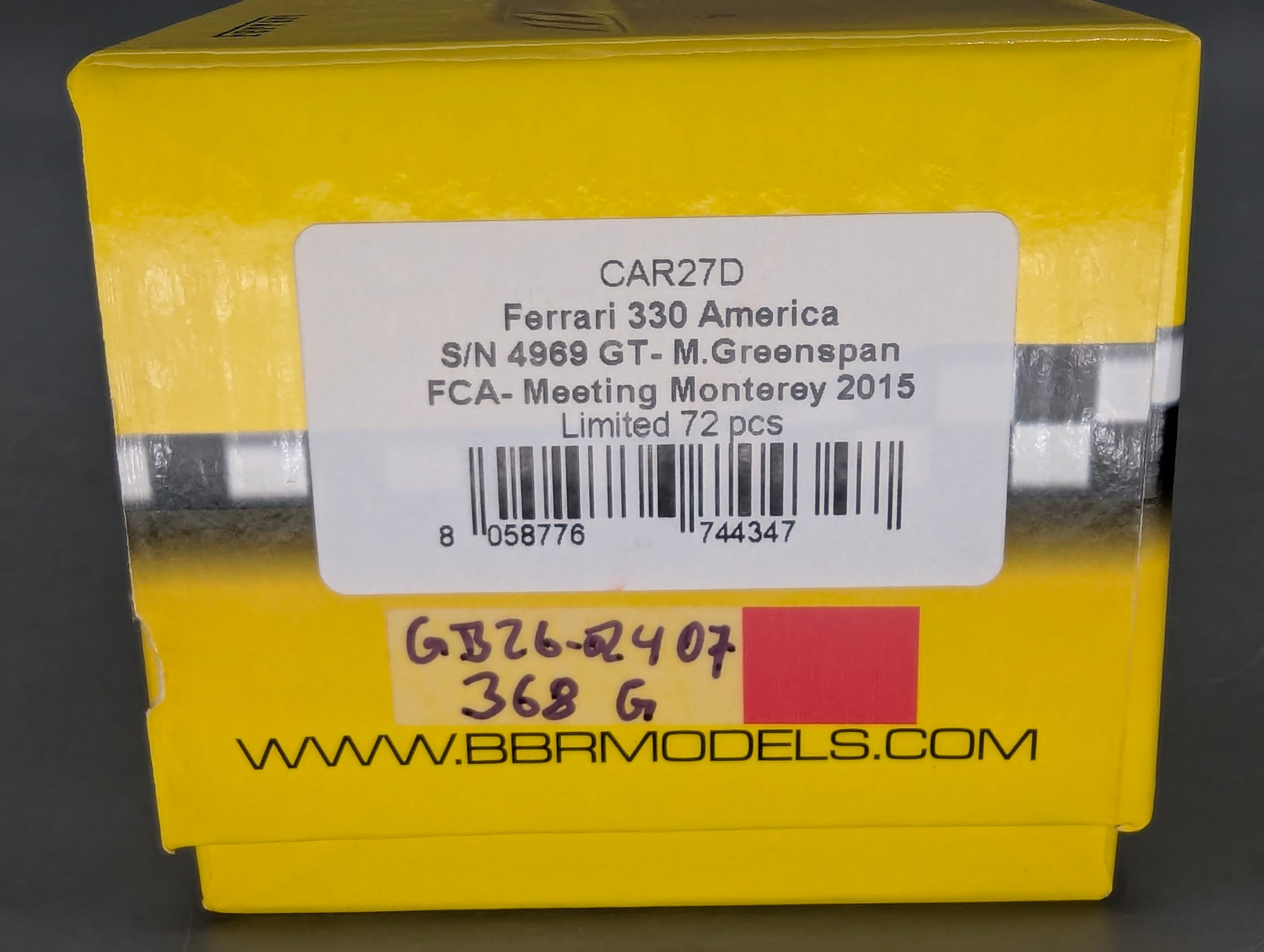 Model Cars 1:43 Spark S9609 Lamborghini Huracan GT3 EVO FIA Vallelunga 2019 #58 OVP