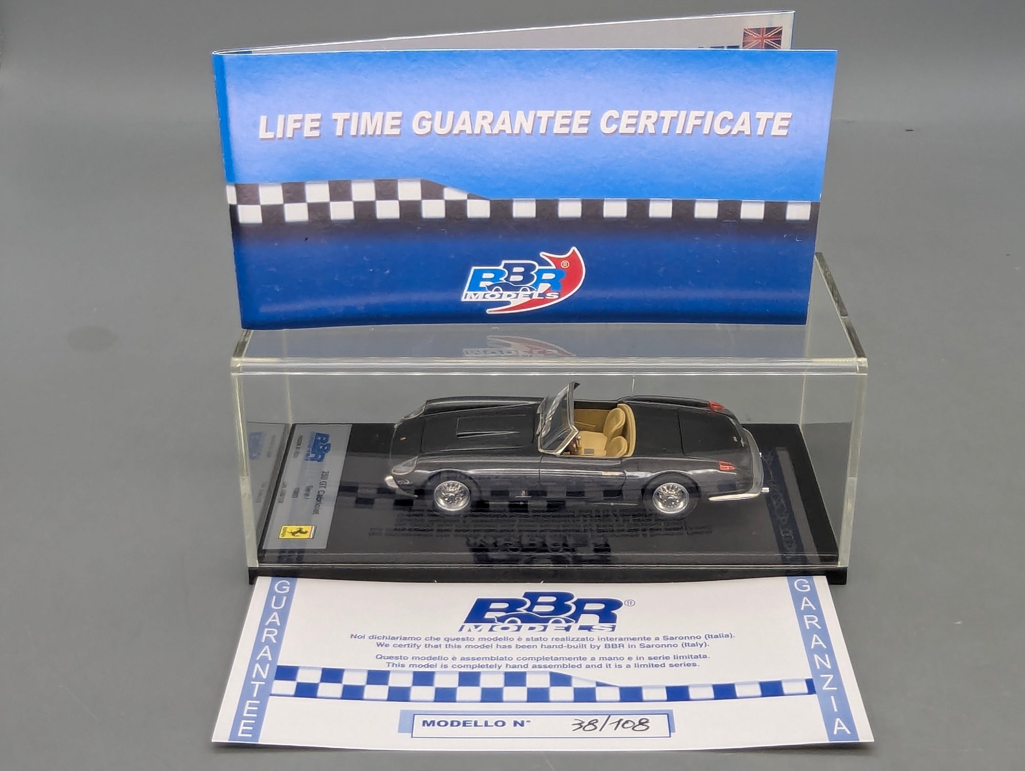 Model Cars 1:43 Spark S9609 Lamborghini Huracan GT3 EVO FIA Vallelunga 2019 #58 OVP