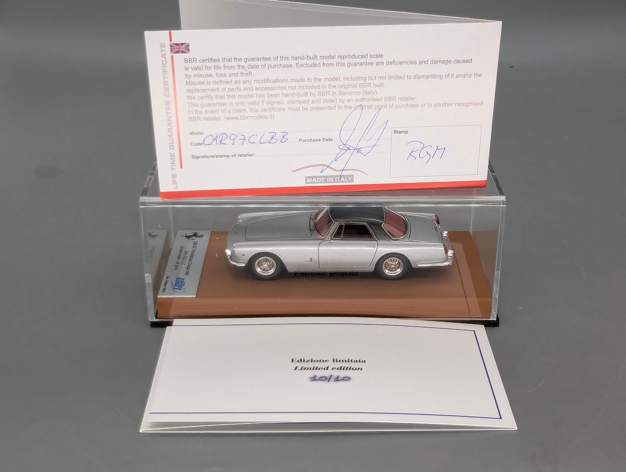 Model Cars 1:43 Spark S9609 Lamborghini Huracan GT3 EVO FIA Vallelunga 2019 #58 OVP