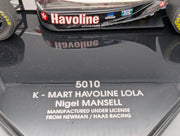 Modellautos 1:24 Onyx 5010 K-Mart Havoline Lola #5 Nigel Mansell mit Vitrine