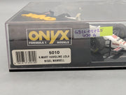Modellautos 1:24 Onyx 5010 K-Mart Havoline Lola #5 Nigel Mansell mit Vitrine