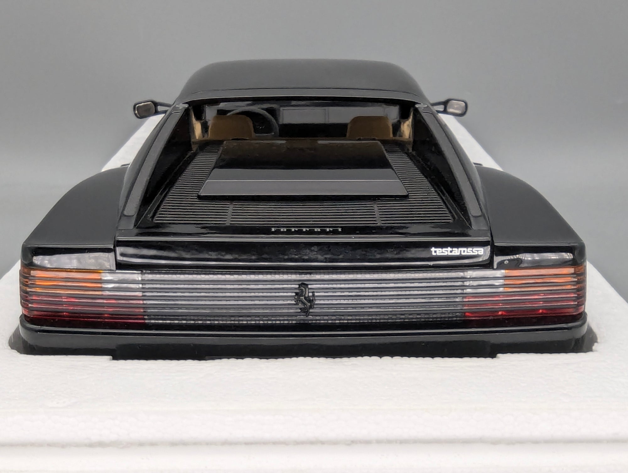 Modellautos 1:12 KK-Scale Ferrari Testarossa Schwarz