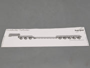 LKW Modell H0 1:87 Herpa MAN E 2000 Sattelzug Keller + Hess mit OVP