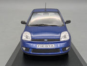 Modellautos 1:43 Minichamps Ford Fiesta Blau Metallic mit Dealer OVP