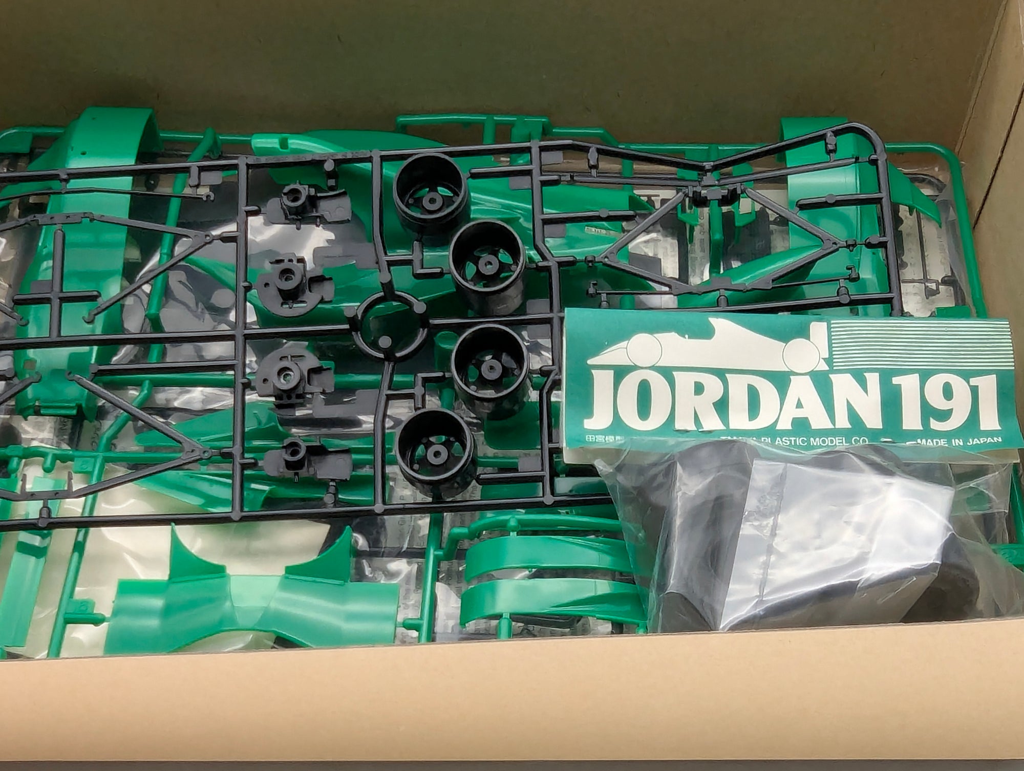 Modellautos Bausatz 1:20 Tamiya Jordan 191 mit OVP