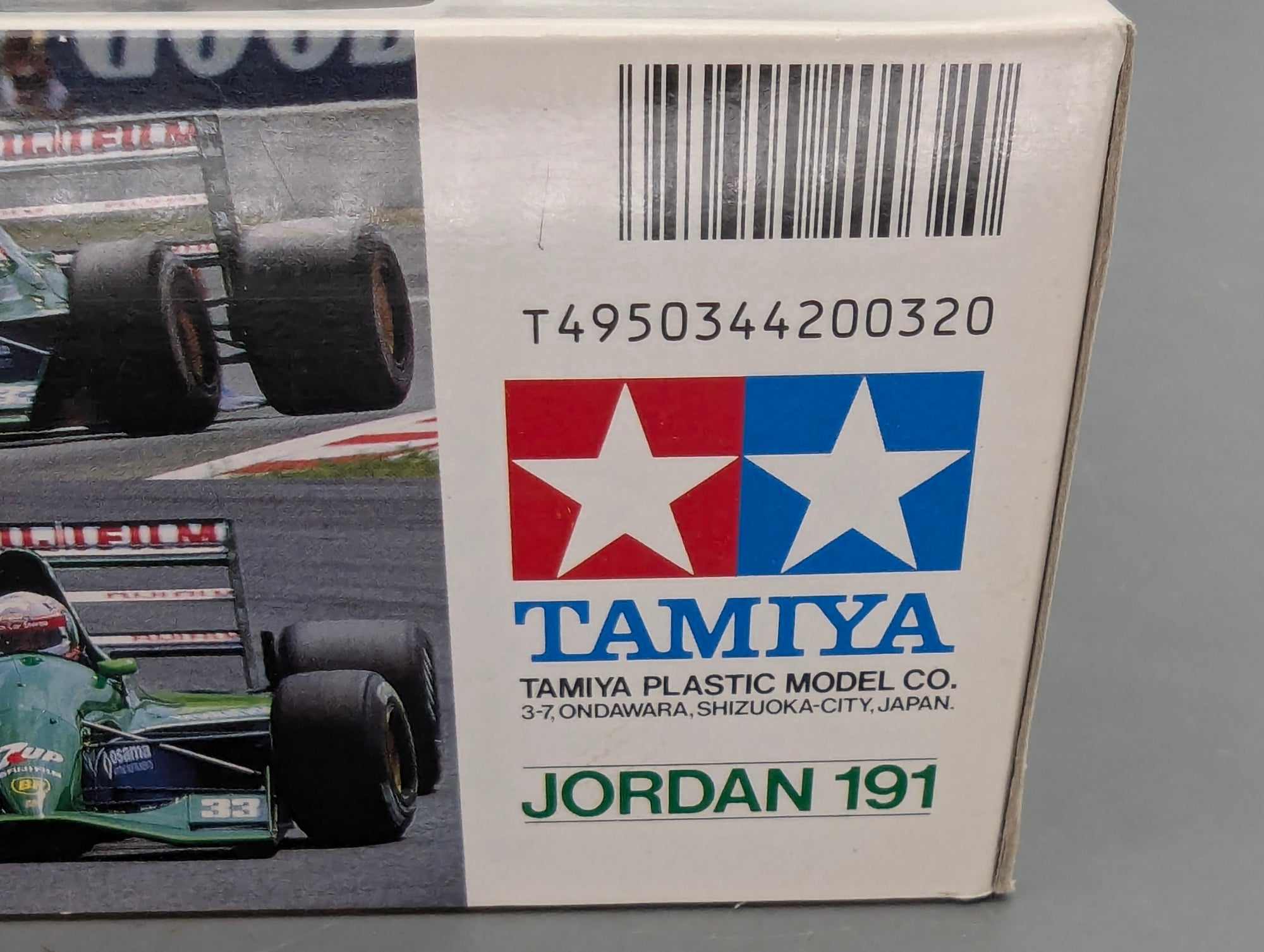 Modellautos Bausatz 1:20 Tamiya Jordan 191 mit OVP
