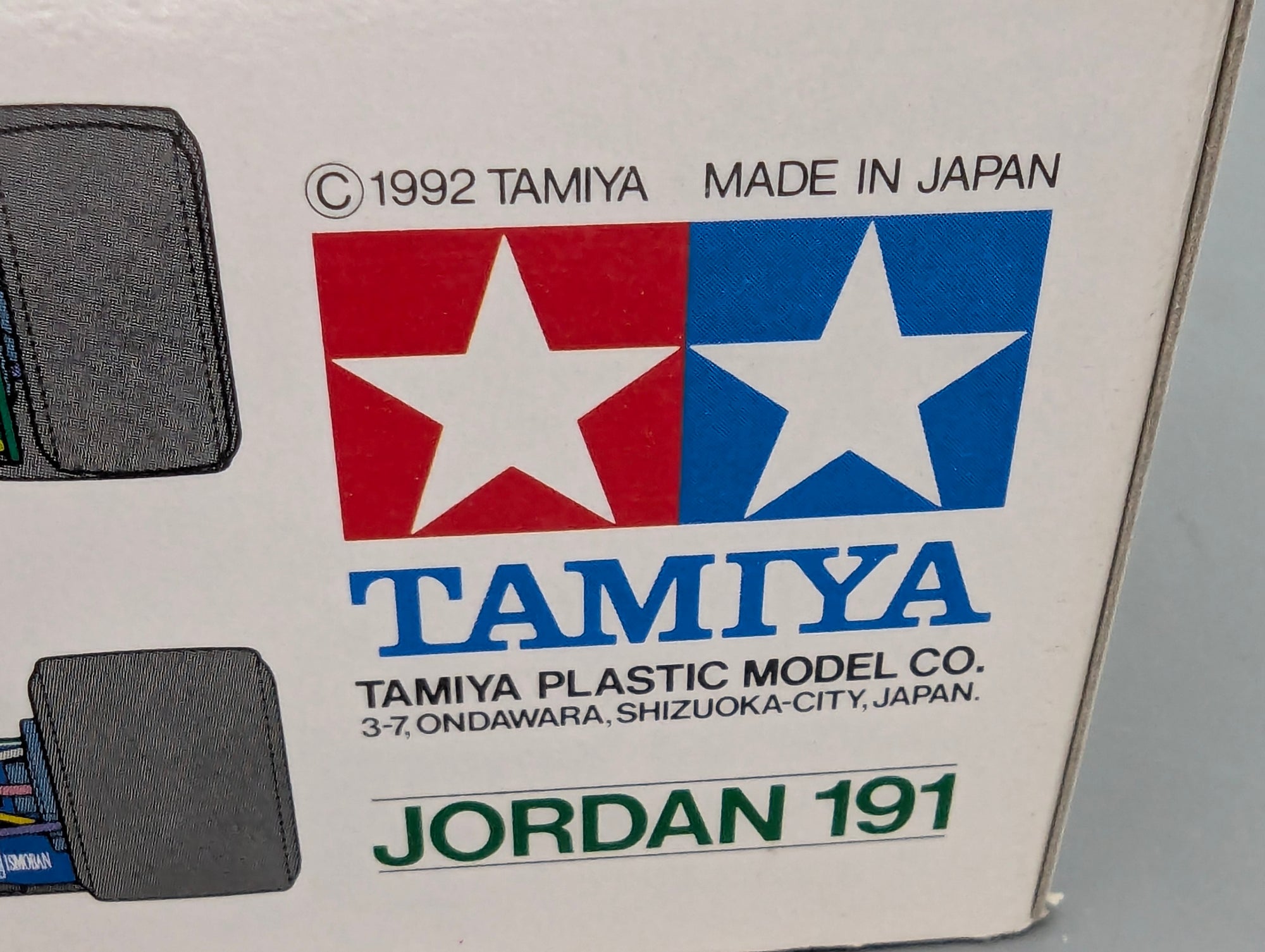 Modellautos Bausatz 1:20 Tamiya Jordan 191 mit OVP
