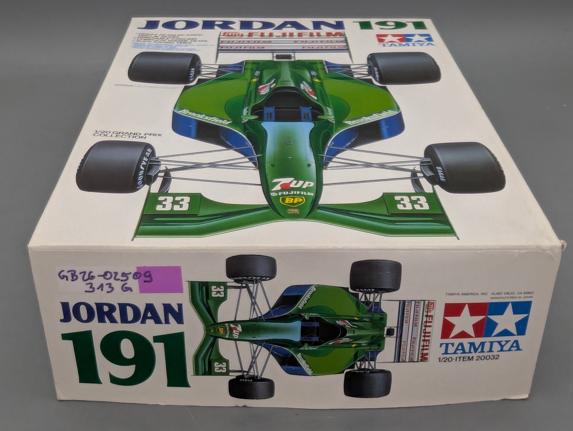 Modellautos Bausatz 1:20 Tamiya Jordan 191 mit OVP
