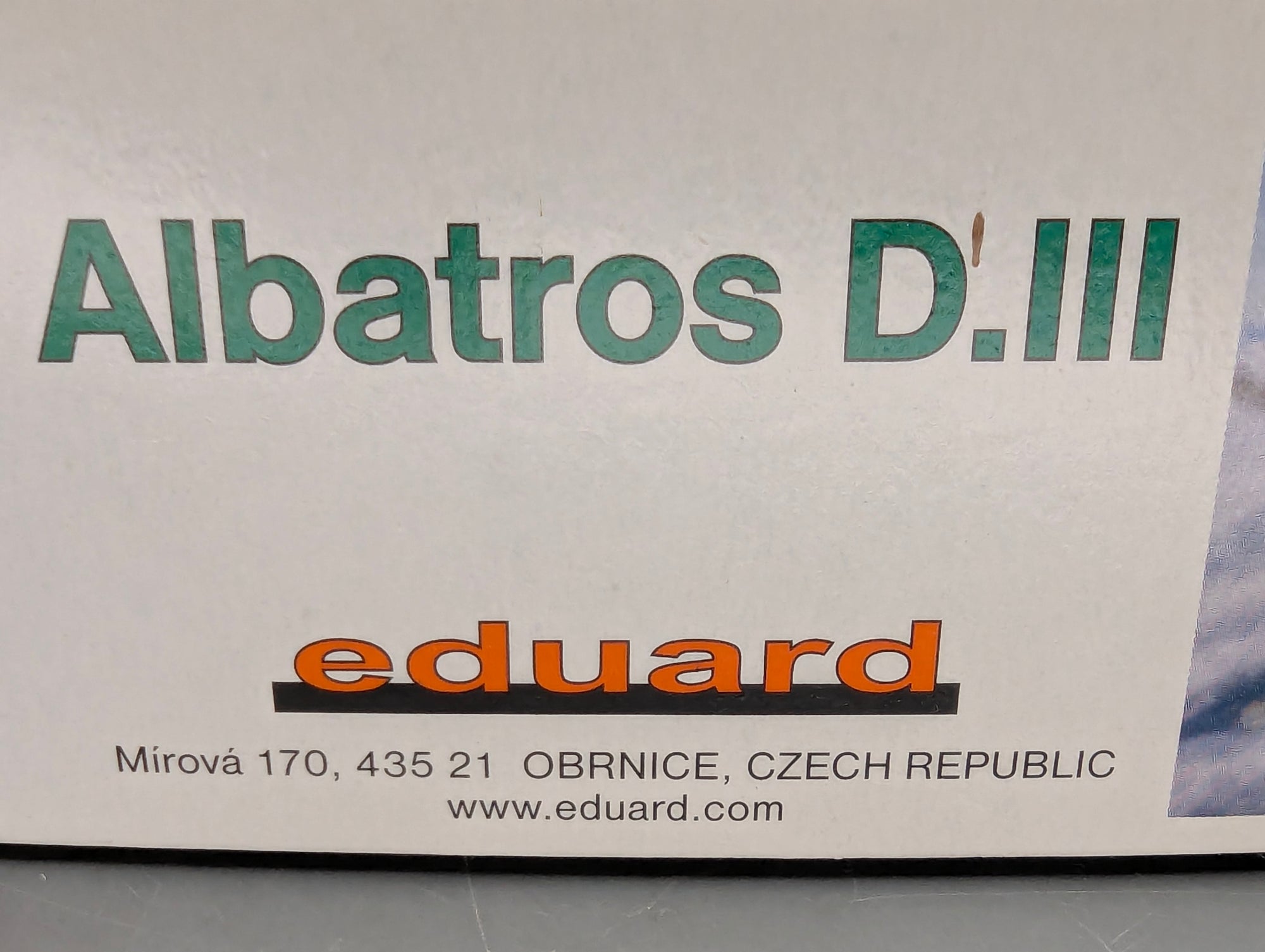 Flugzeug Modell Bausatz 1:48 Eduard 8097 Albatros D.III Profi Pack mit OVP