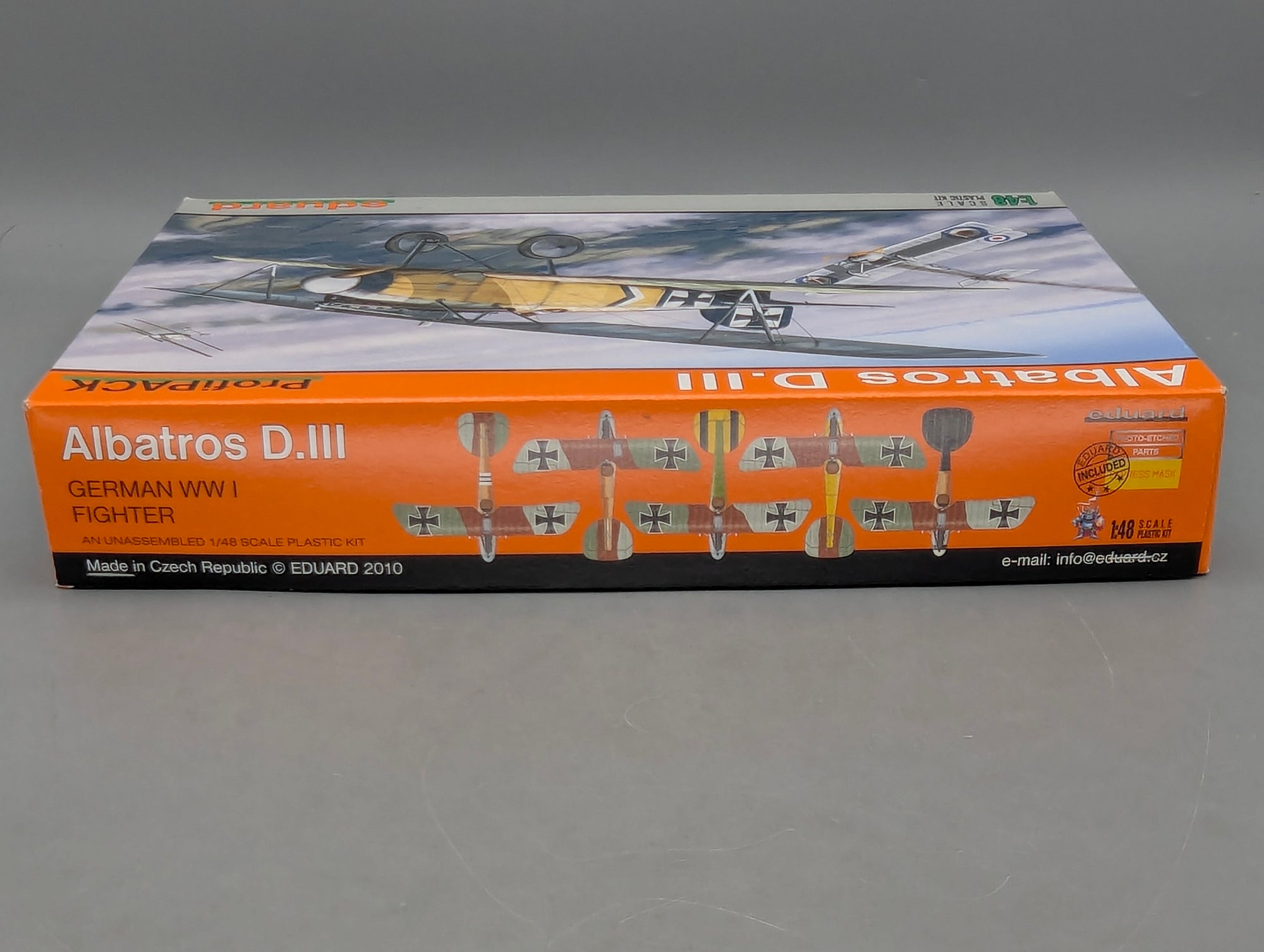 Flugzeug Modell Bausatz 1:48 Eduard 8097 Albatros D.III Profi Pack mit OVP