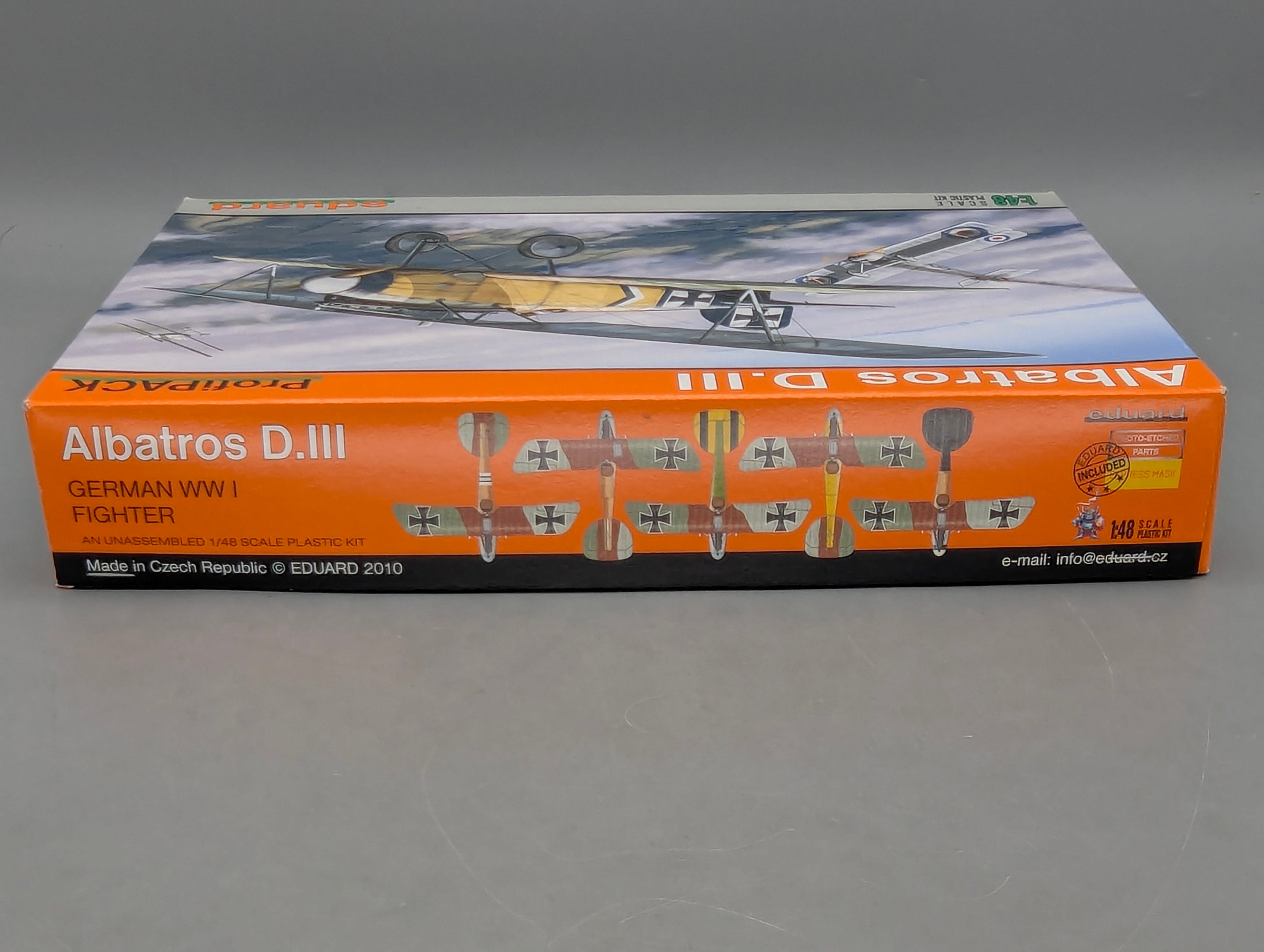 Flugzeug Modell Bausatz 1:48 Eduard 8097 Albatros D.III Profi Pack mit OVP