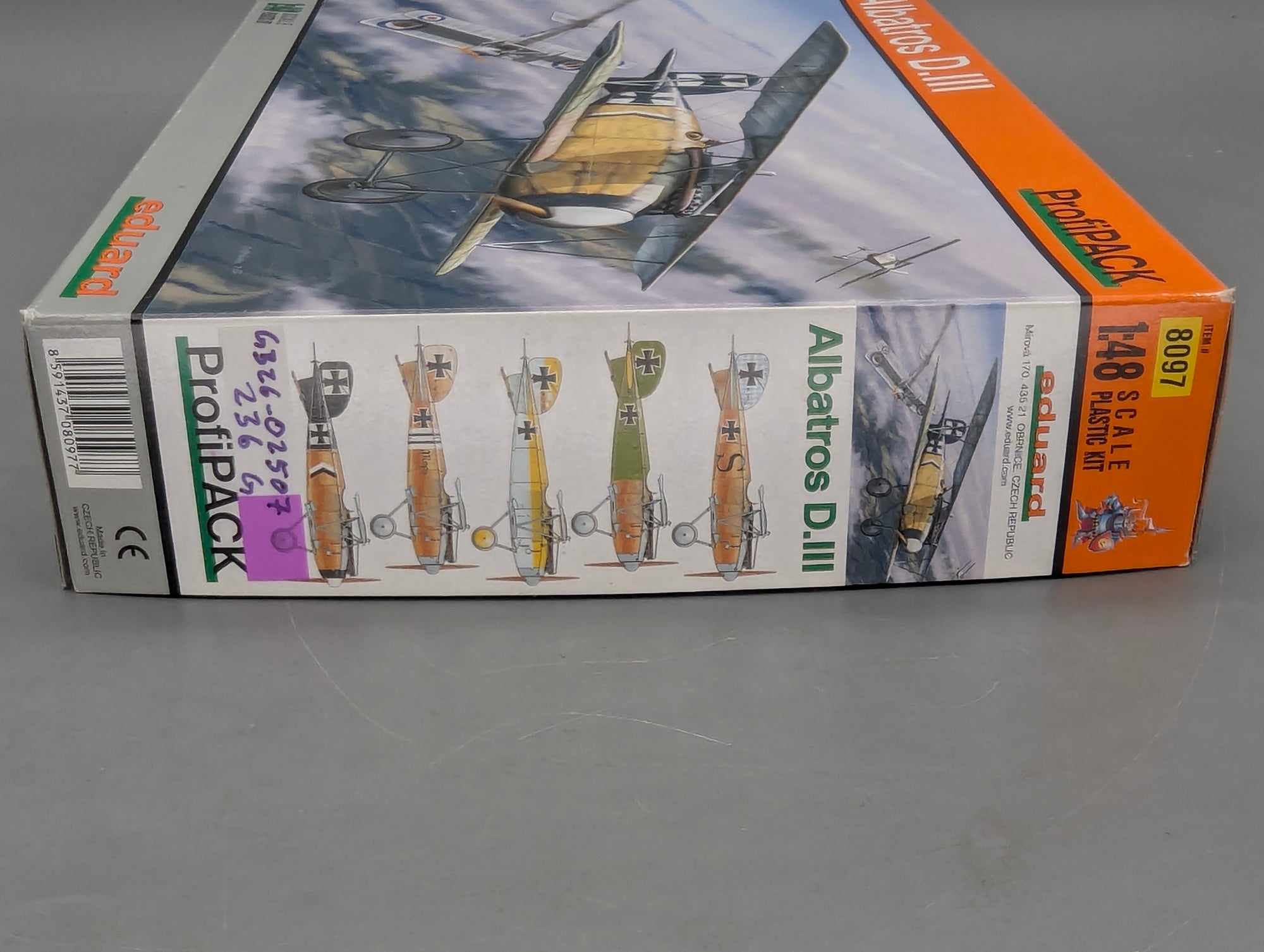 Flugzeug Modell Bausatz 1:48 Eduard 8097 Albatros D.III Profi Pack mit OVP