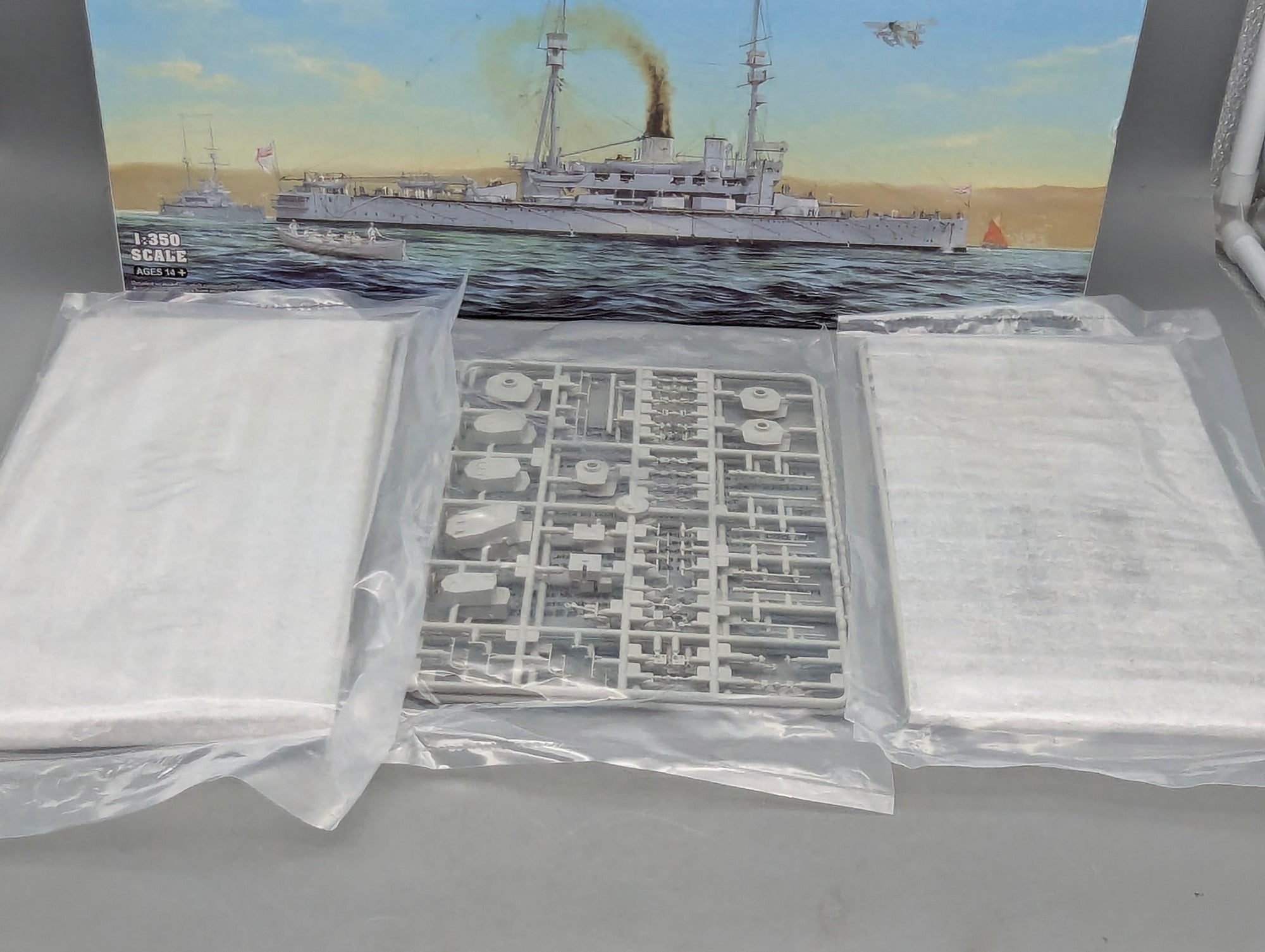 Schiff Modell Bausatz 1:350 Hobby Boss 86509  HMS Agamenon mit OVP