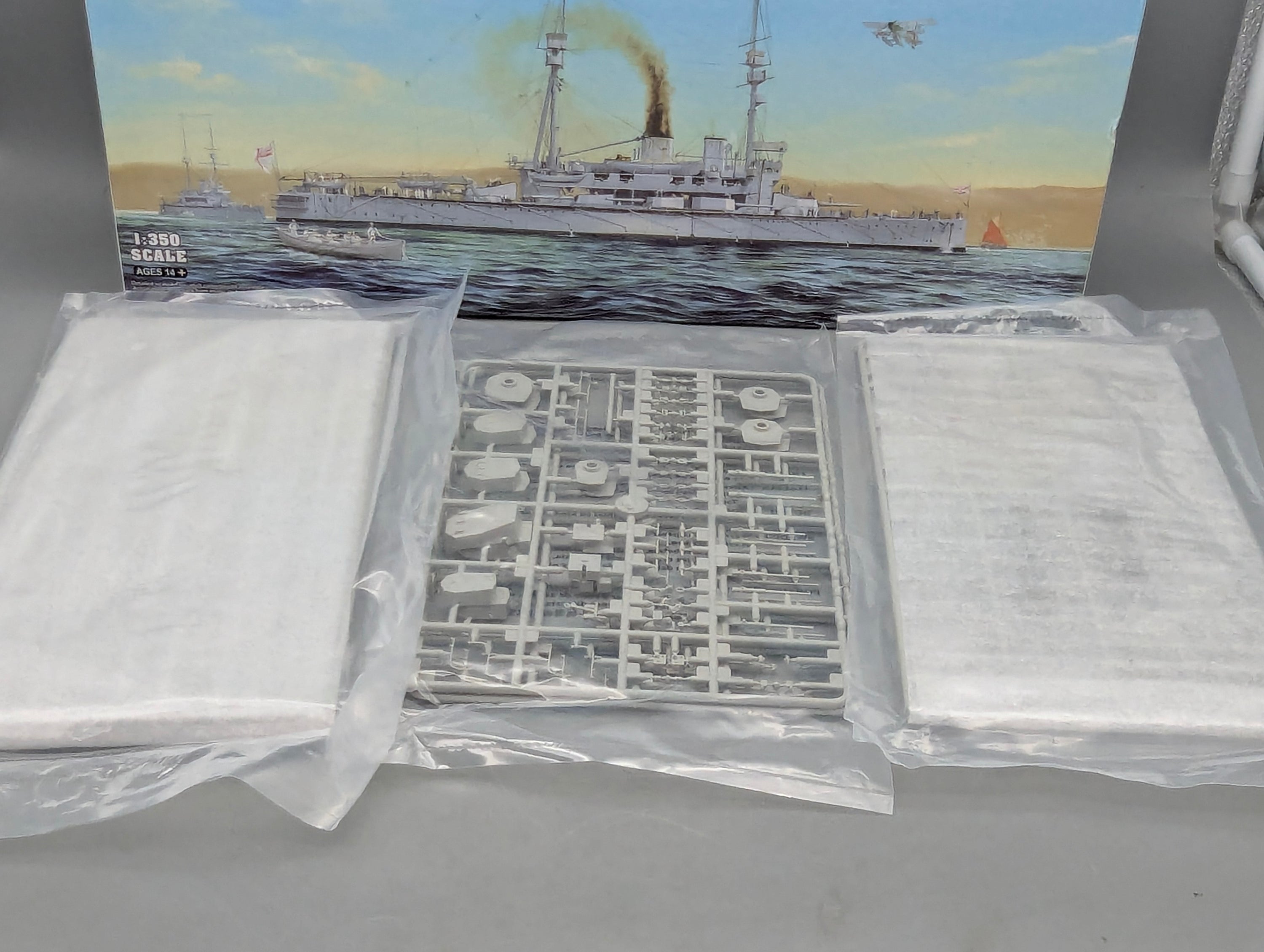 Schiff Modell Bausatz 1:350 Hobby Boss 86509  HMS Agamenon mit OVP