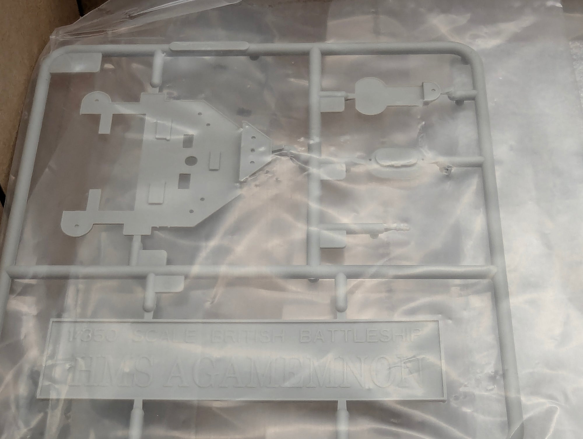 Schiff Modell Bausatz 1:350 Hobby Boss 86509  HMS Agamenon mit OVP
