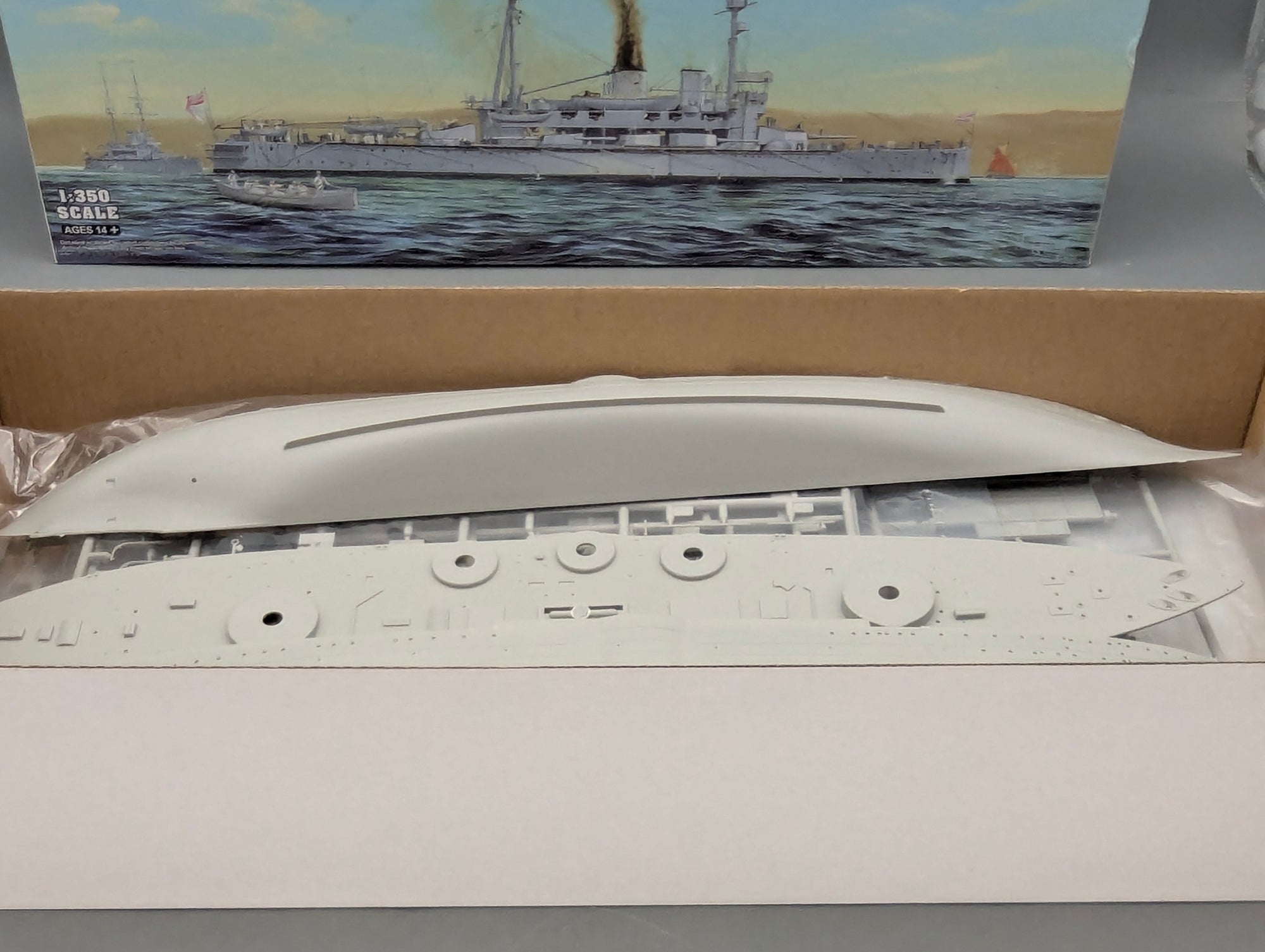 Schiff Modell Bausatz 1:350 Hobby Boss 86509  HMS Agamenon mit OVP