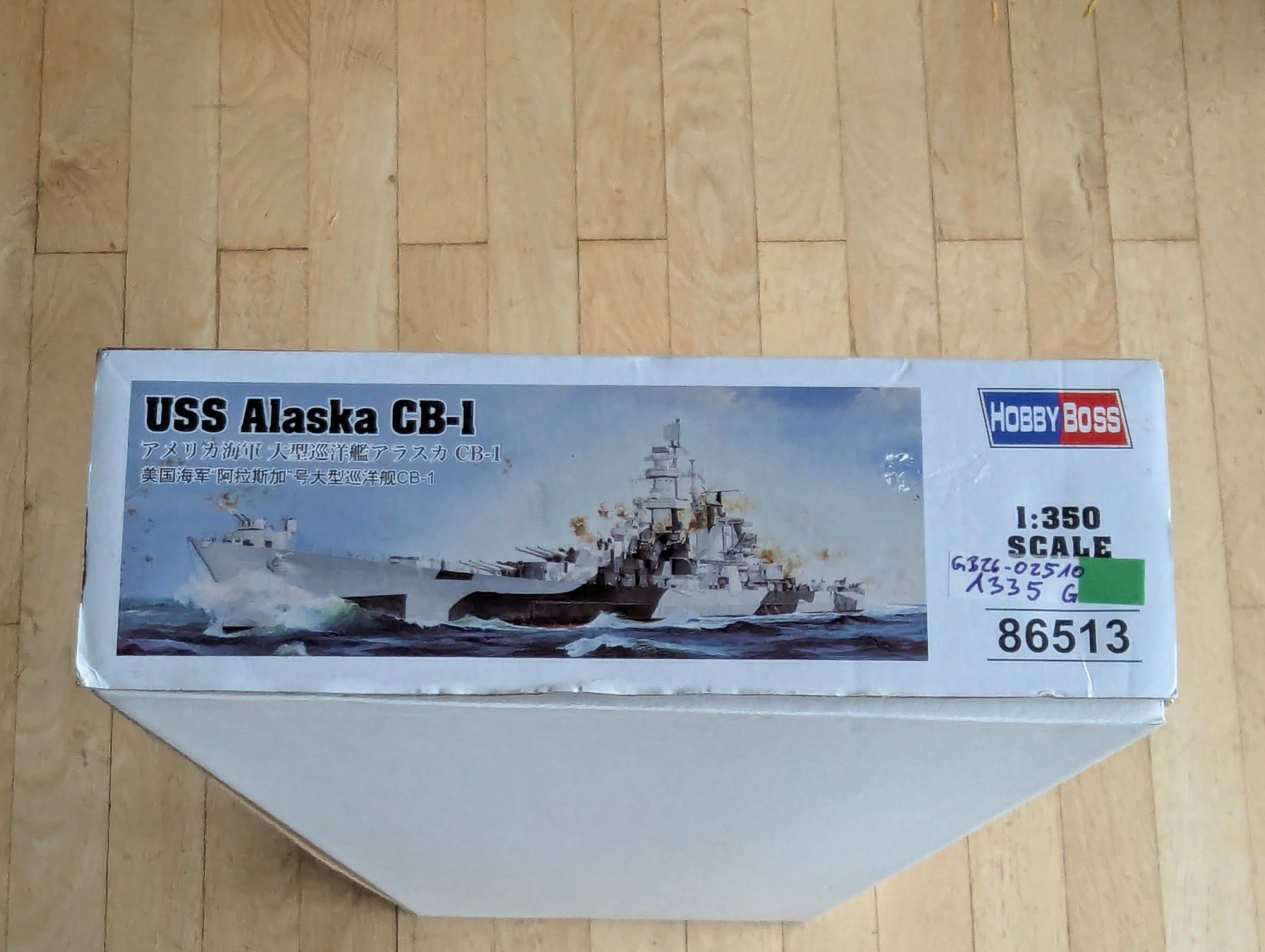 Schiff Modell Bausatz 1:350 Hobby Boss 86513 USS Alaska CB-1 mit OVP