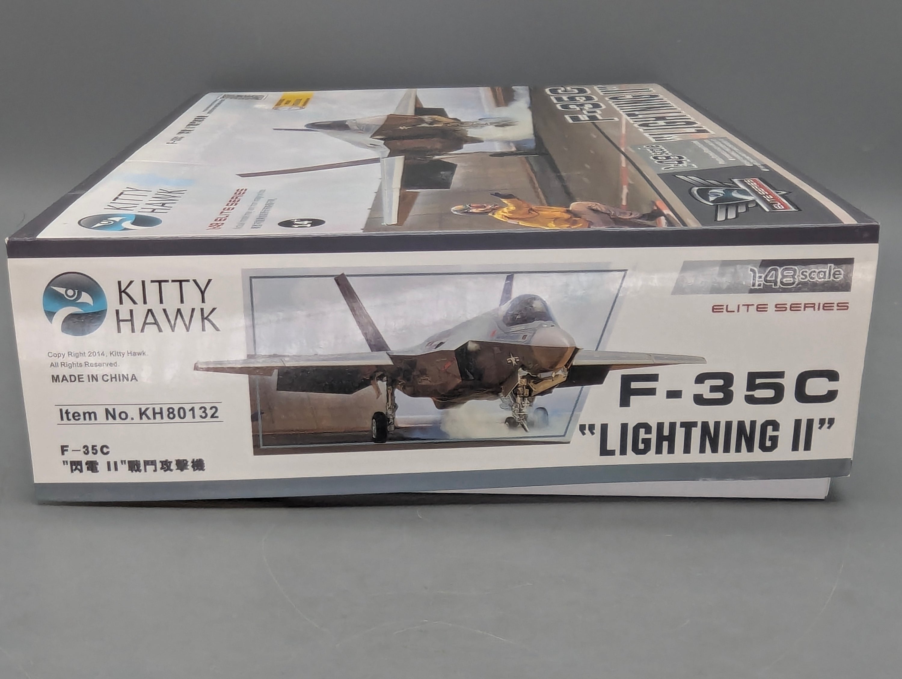 Flugzeug Modell Bausatz 1:48 Kitty Hawk Elite Series KH80132 F-35C Lightning II mit OVP