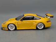 Modellautos 1:18 Minichamps Porsche 911 GT3 RSR ALMS 2004 Gelb mit OVP