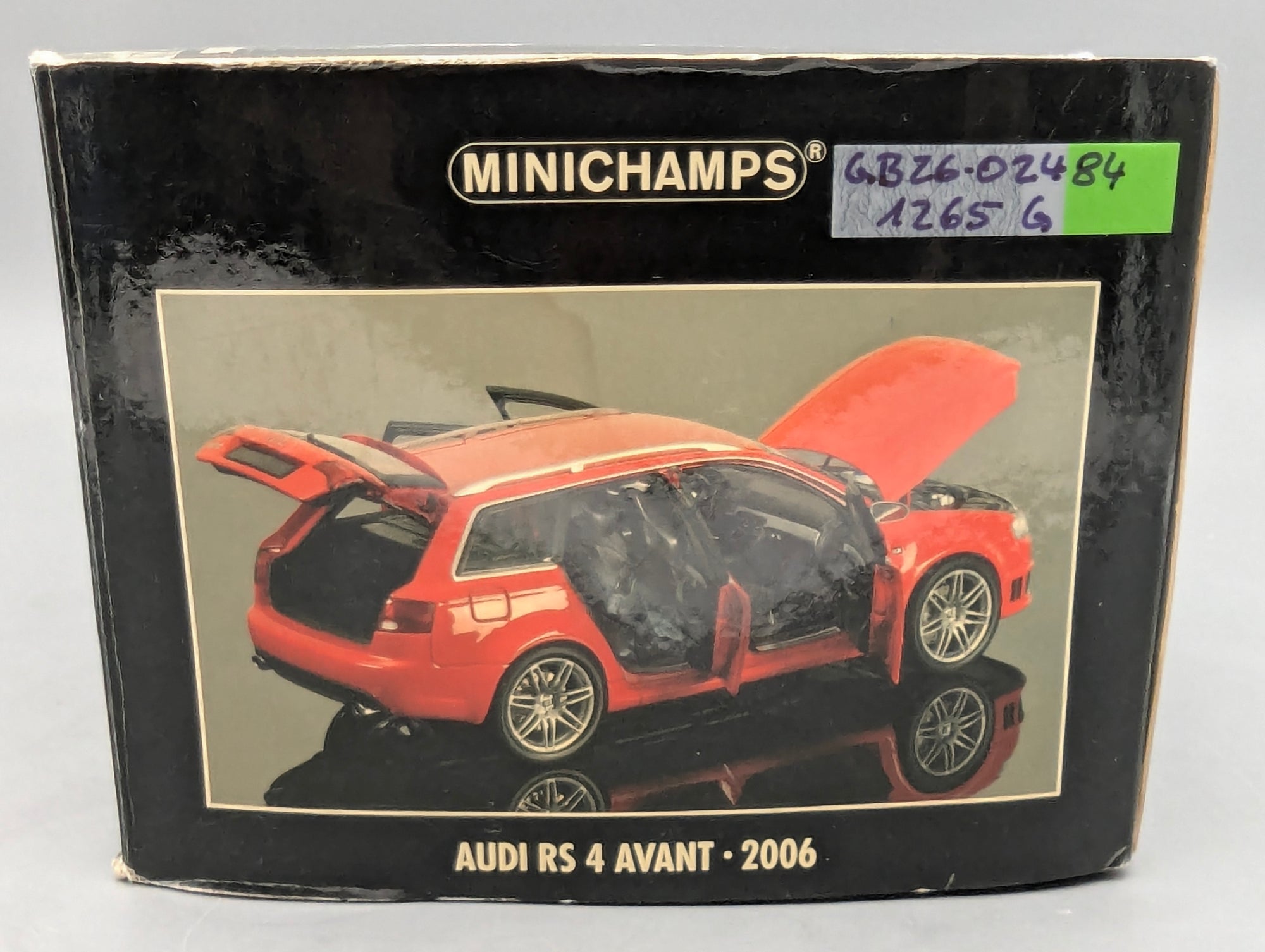 Coches en miniatura 1:43 Minichamps Mercedes Benz SL65 AMG Black Series Plata con embalaje original