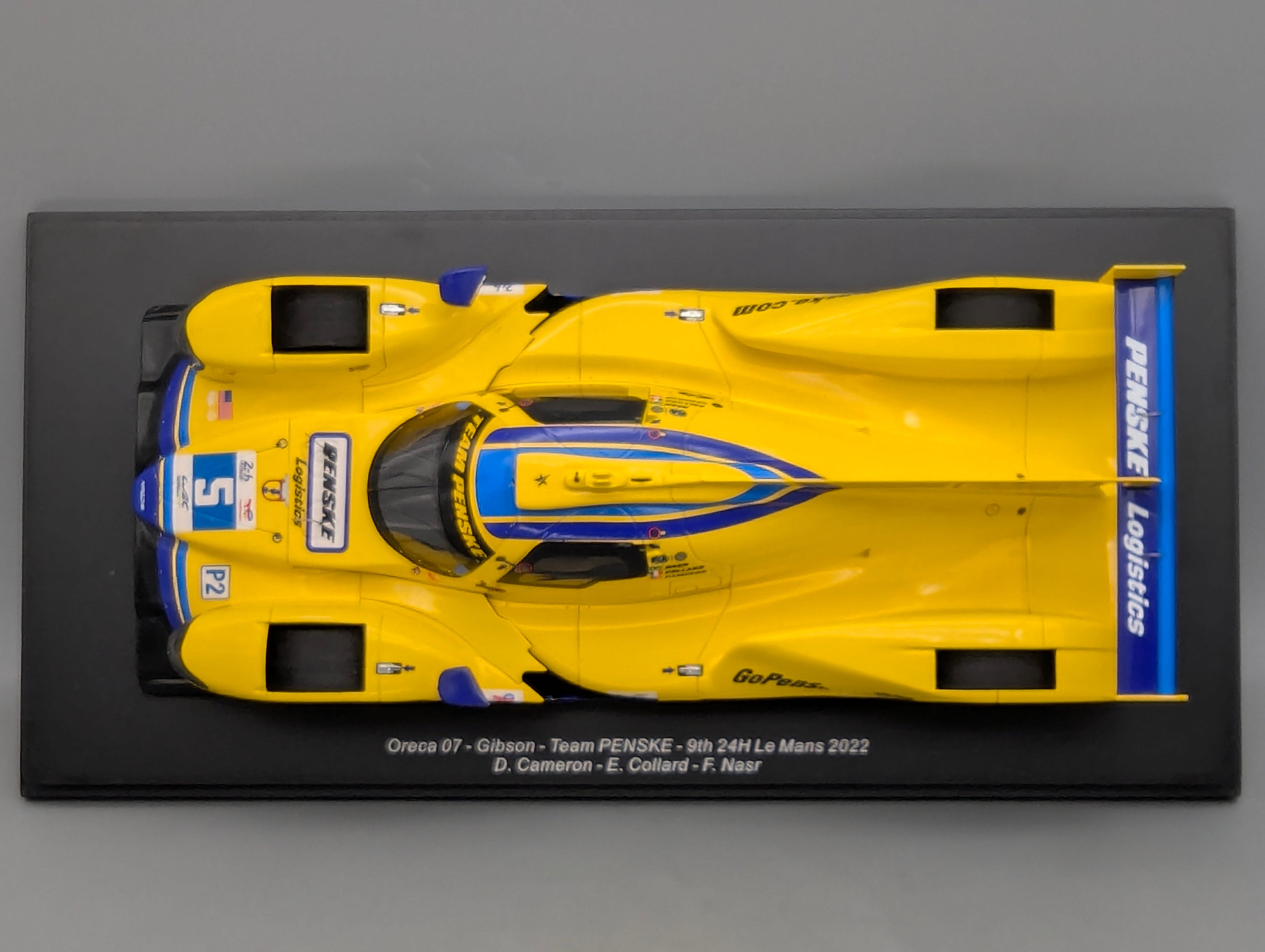 Modellautos 1:18 Spark 18S805 Oreca 07 - Gibson Team Penske 24h Le Mans 2022 #5 mit OVP