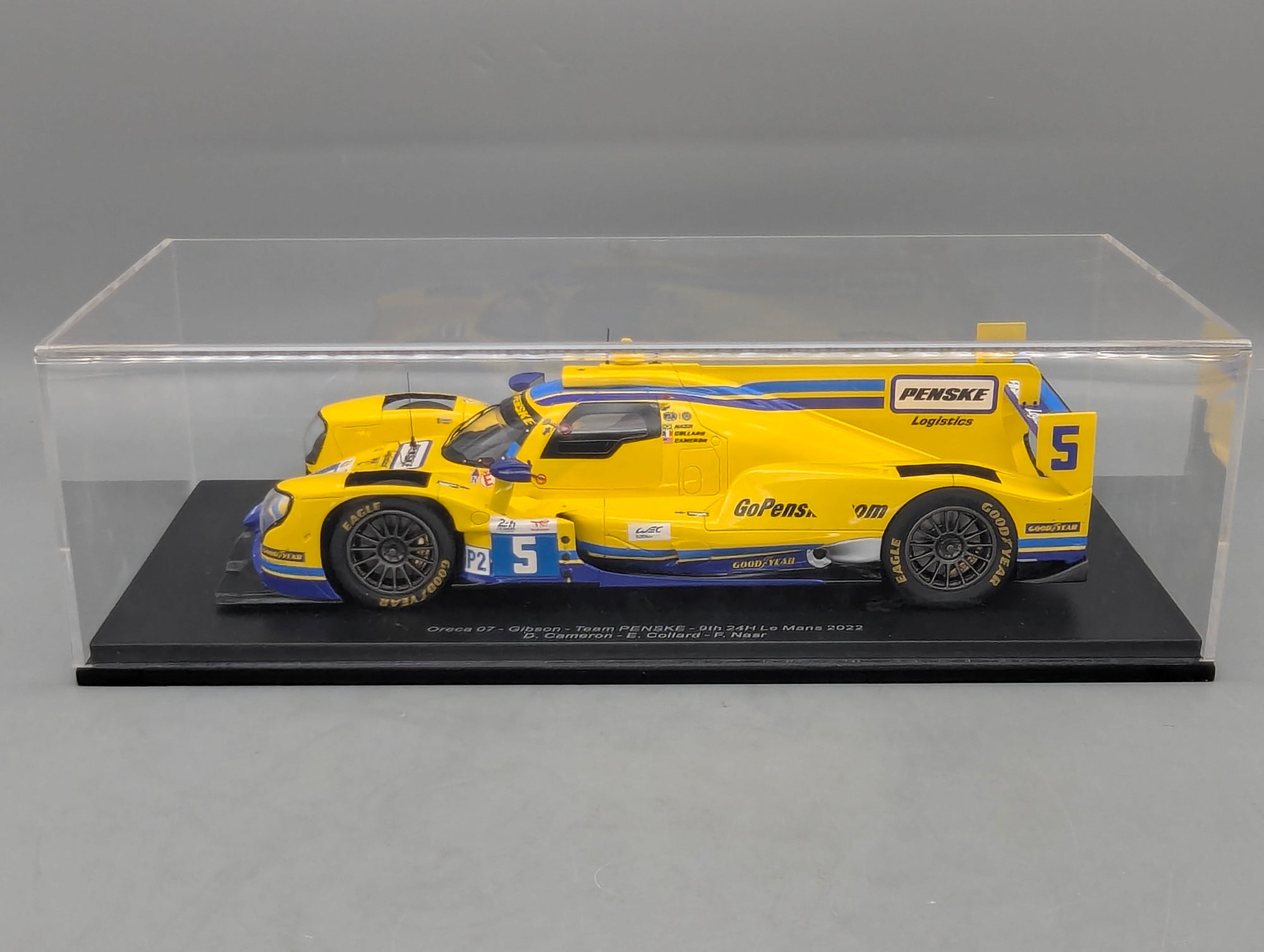 Modellautos 1:18 Spark 18S805 Oreca 07 - Gibson Team Penske 24h Le Mans 2022 #5 mit OVP