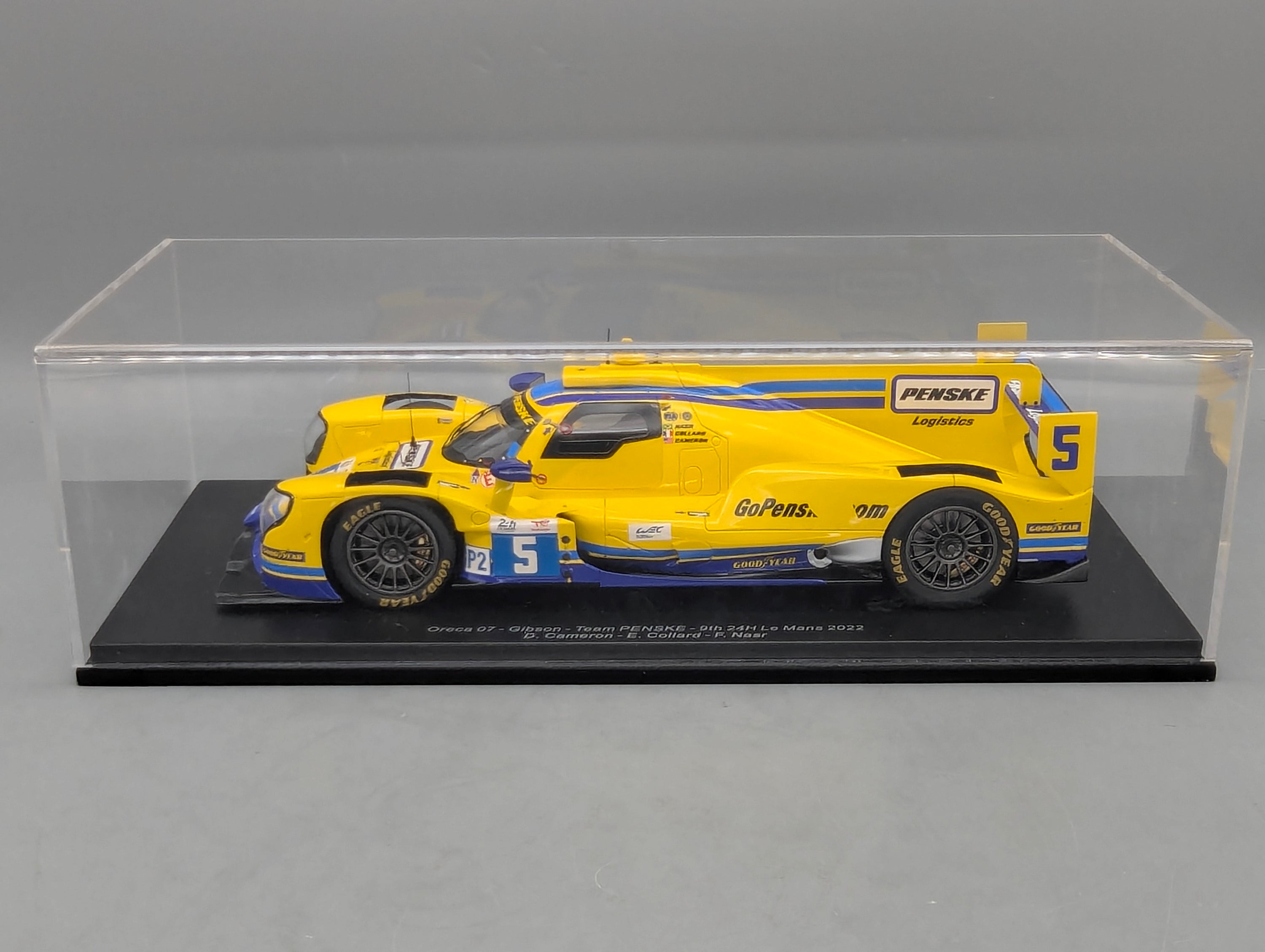 Modellautos 1:18 Spark 18S805 Oreca 07 - Gibson Team Penske 24h Le Mans 2022 #5 mit OVP