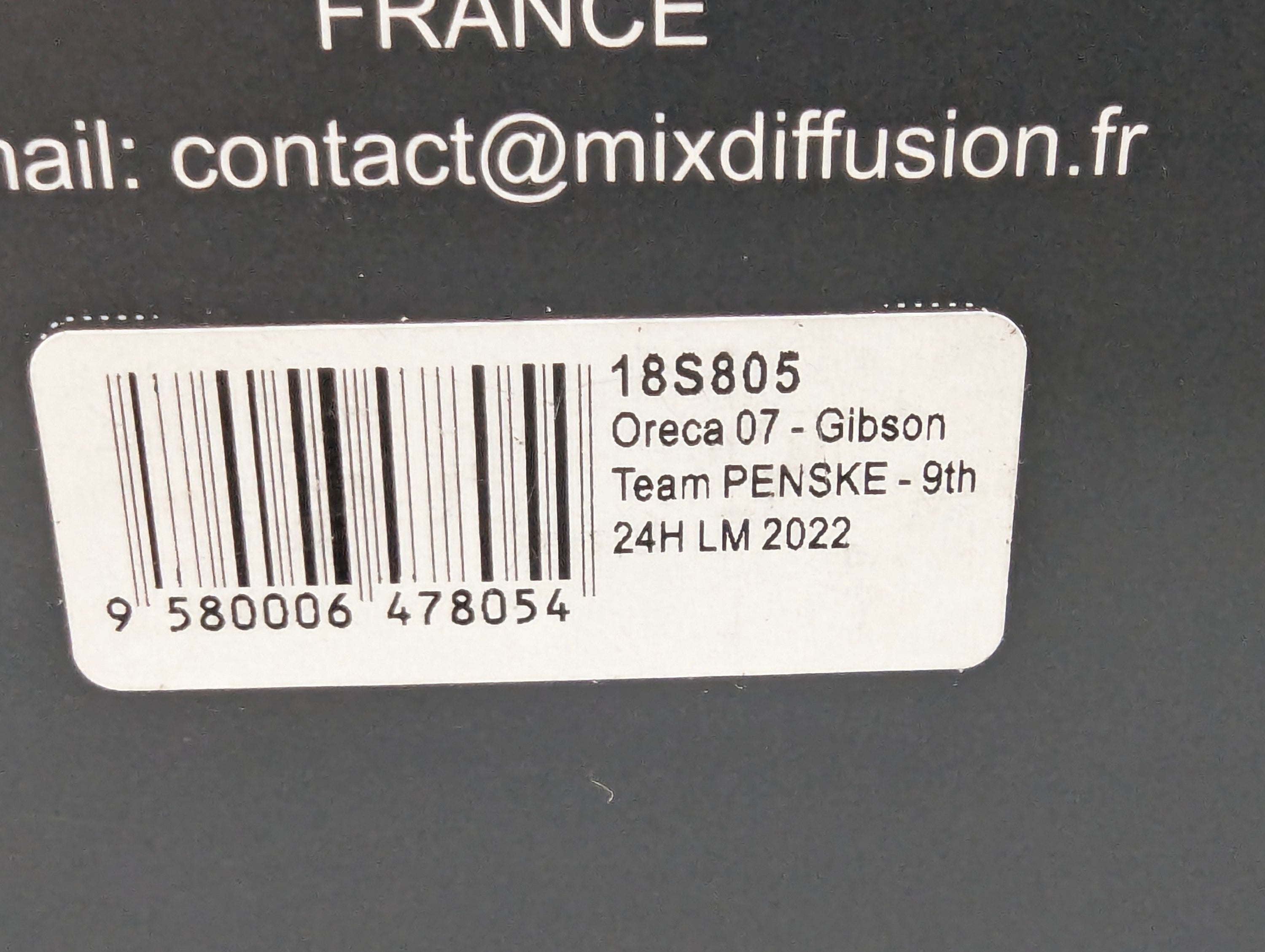 Modellautos 1:18 Spark 18S805 Oreca 07 - Gibson Team Penske 24h Le Mans 2022 #5 mit OVP