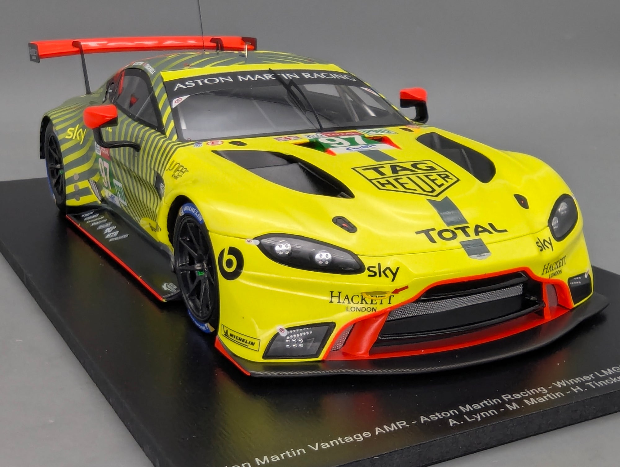 Modellautos 1:18 Spark 18S805 Aston Martin Vantage AMR WINNER 24h Le Mans 2020 #97 mit OVP