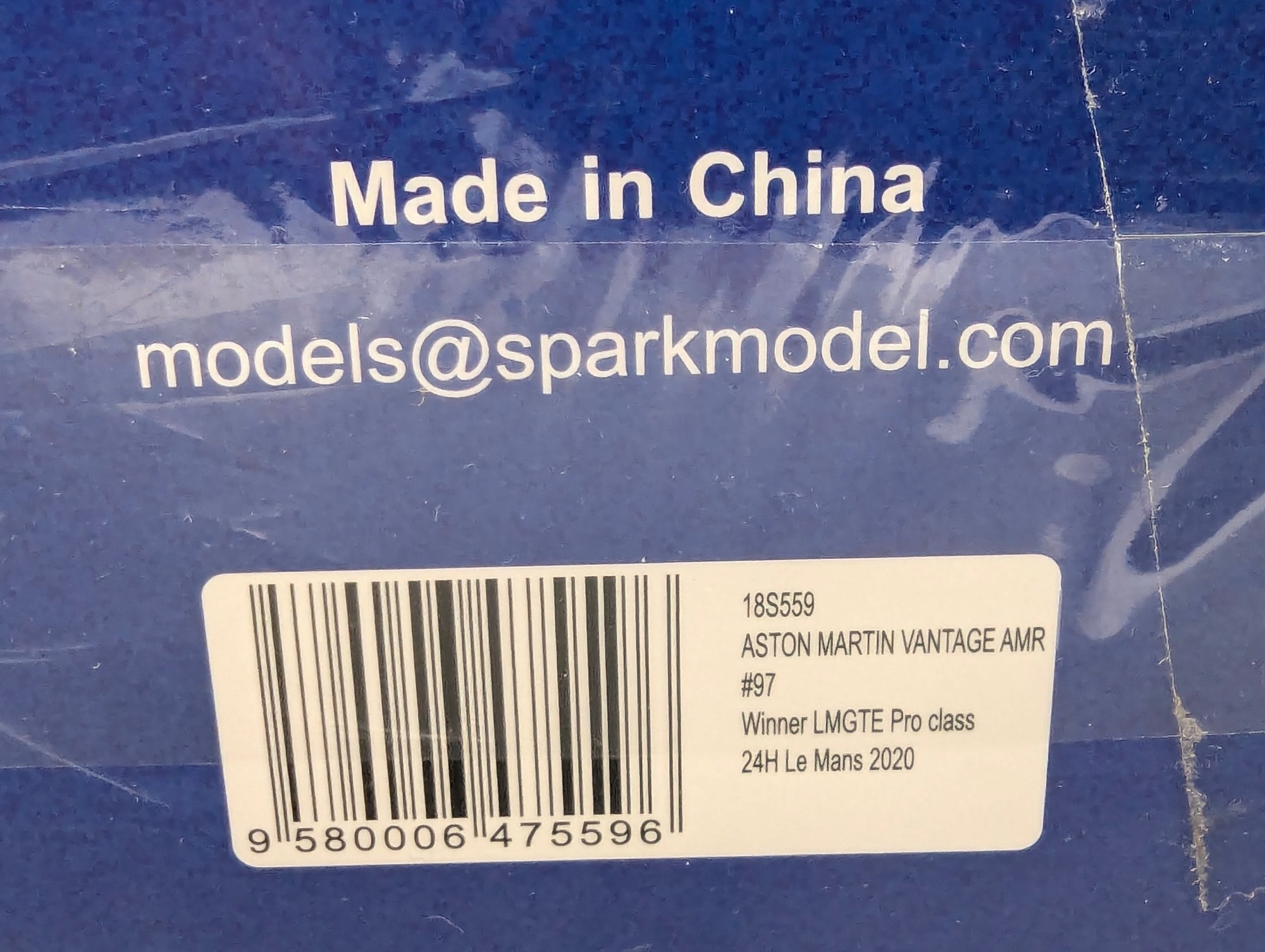 Modellautos 1:18 Spark 18S805 Aston Martin Vantage AMR WINNER 24h Le Mans 2020 #97 mit OVP