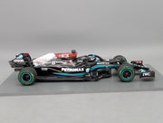 Modellautos 1:18 Spark 18S604 Mercedes AMG F1 W12 E Performance Winner Russian GP 2021 #44 Hamilton OVP