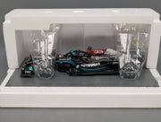 Modellautos 1:18 Spark 18S604 Mercedes AMG F1 W12 E Performance Winner Russian GP 2021 #44 Hamilton OVP