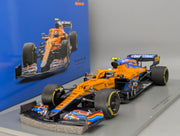 Modellautos 1:18 Spark 18S608 McLaren MCL35M Abu Dhabi GP 2021 #4 L. Norris OVP