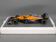 Modellautos 1:18 Spark 18S608 McLaren MCL35M Abu Dhabi GP 2021 #4 L. Norris OVP
