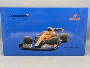 Modellautos 1:18 Spark 18S608 McLaren MCL35M Abu Dhabi GP 2021 #4 L. Norris OVP