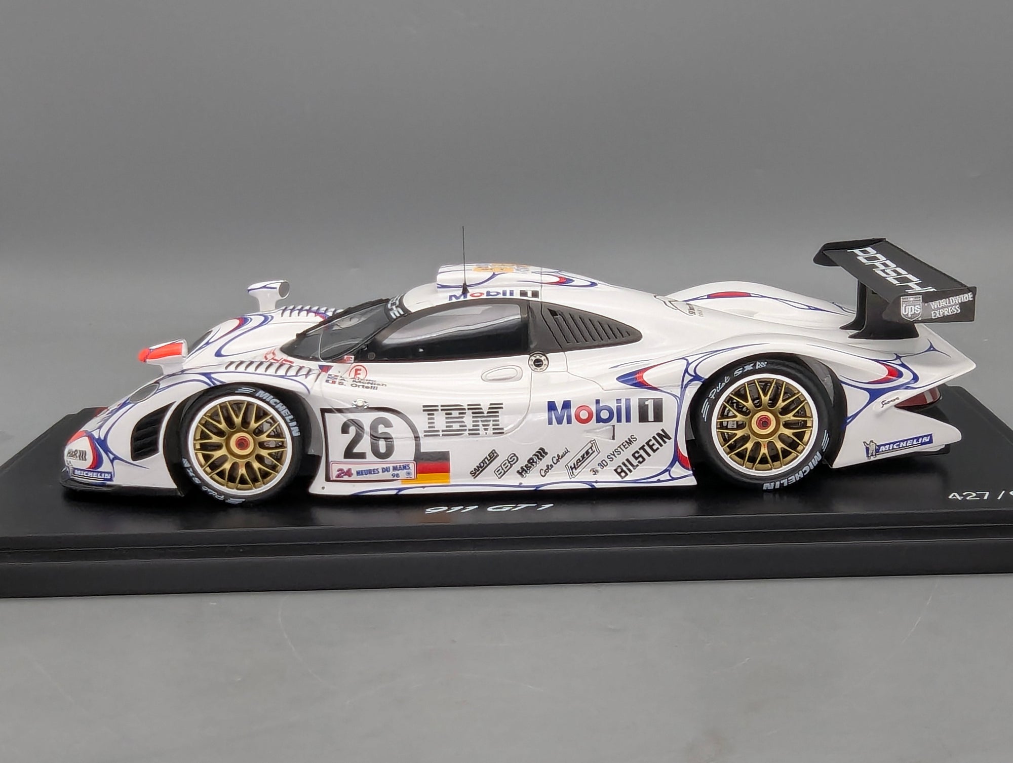 Coches en miniatura 1:43 Minichamps Mercedes Benz SL65 AMG Black Series Plata con embalaje original