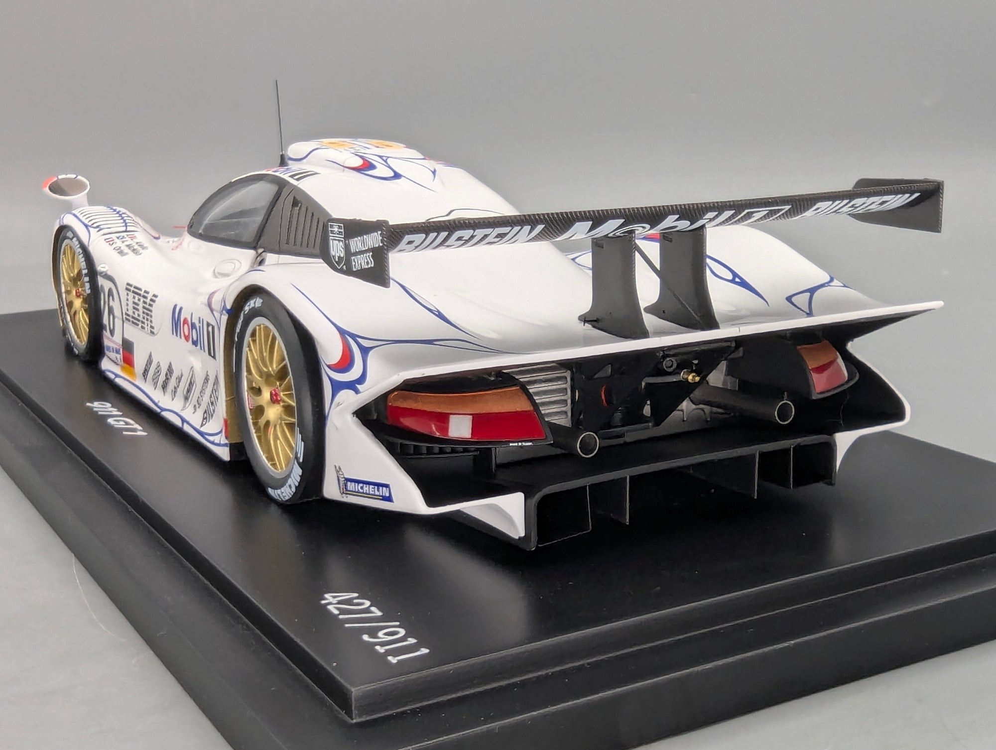 Coches en miniatura 1:43 Minichamps Mercedes Benz SL65 AMG Black Series Plata con embalaje original