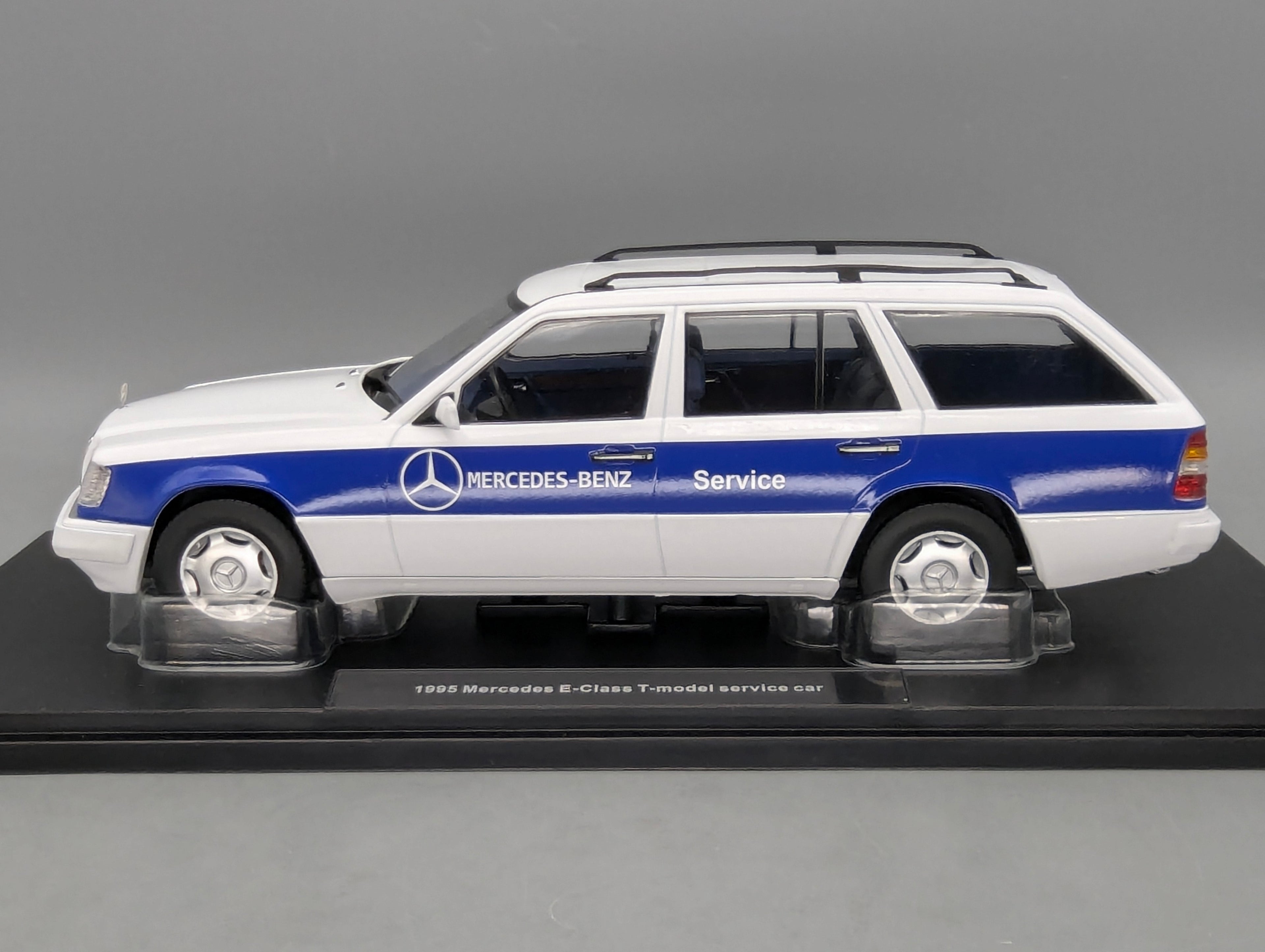 Modellautos 1:18 Triple9 Mercedes-Benz E-Klasse T-Modell Service Car 1995 OVP