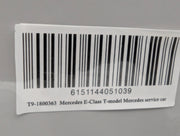 Modellautos 1:18 Triple9 Mercedes-Benz E-Klasse T-Modell Service Car 1995 OVP