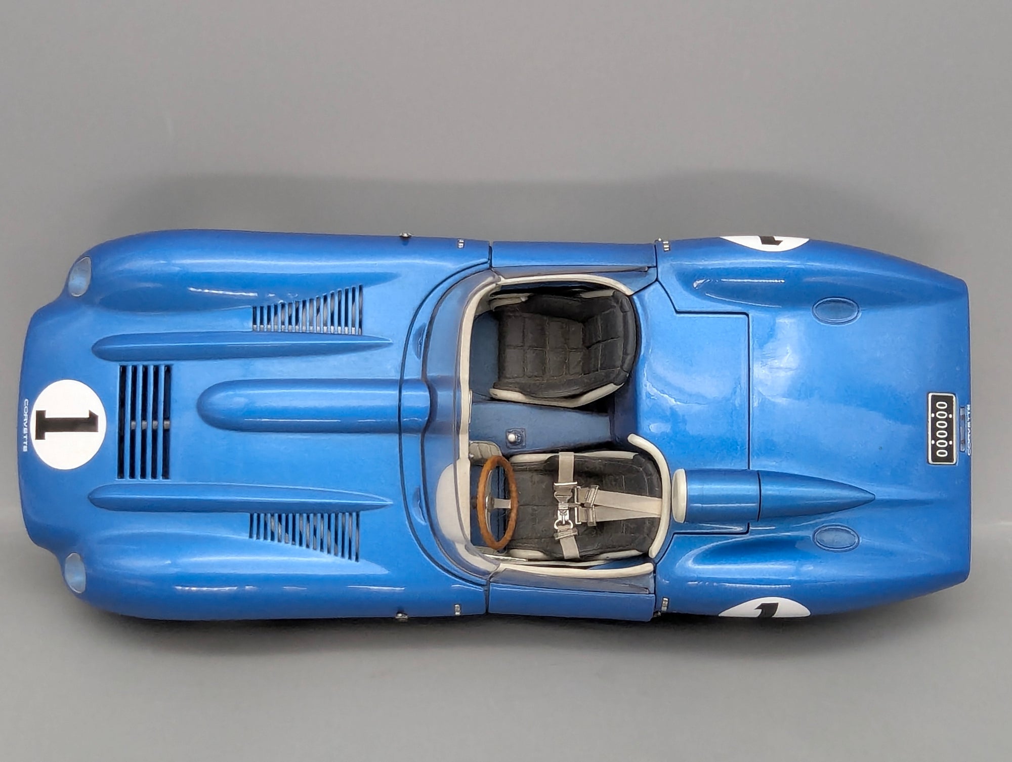 Modellautos 1:18 AUTOart Millenium 71051 Chevrolet Corvette SS 1957 Blau #1 mit OVP